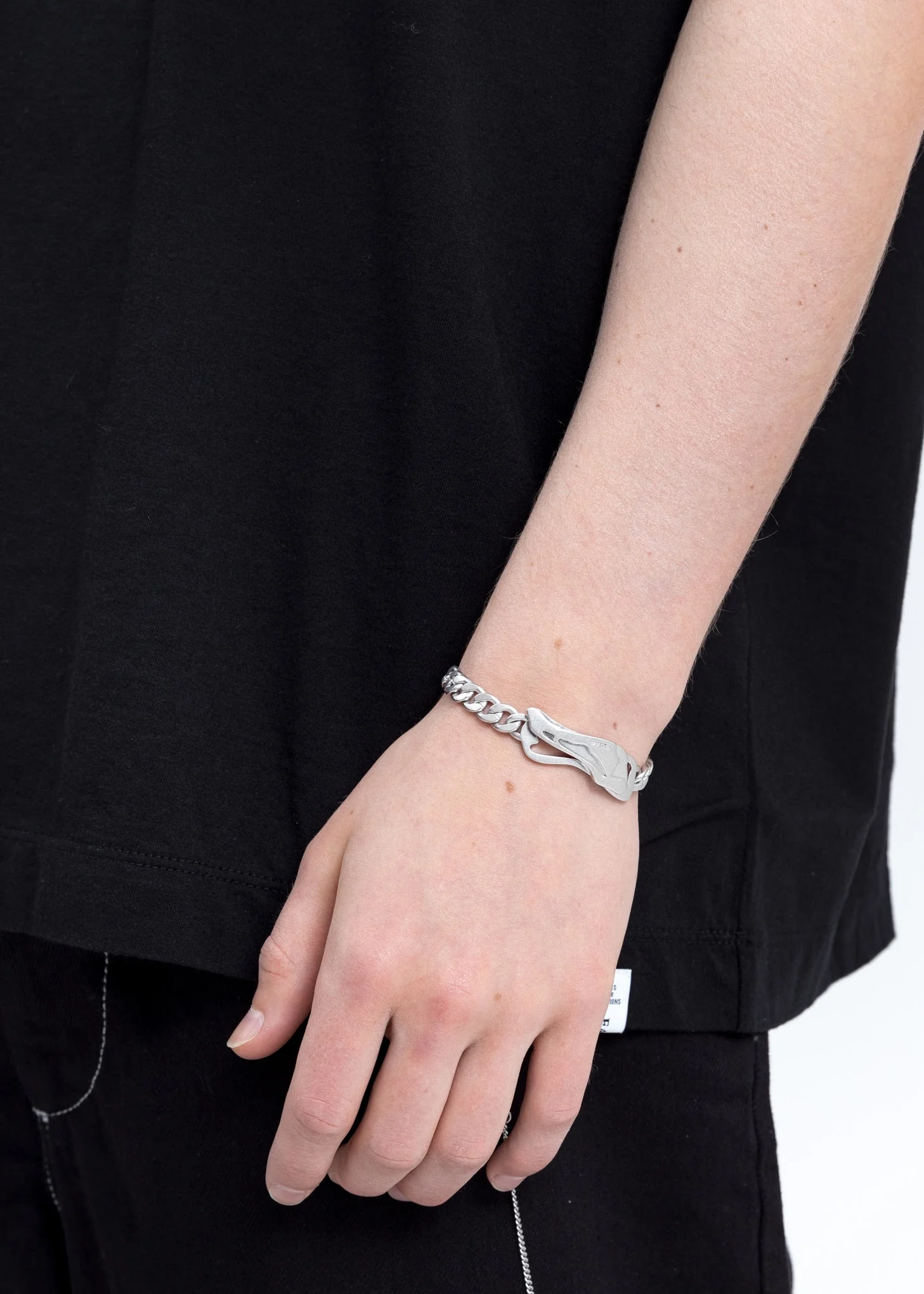 Silver Fluent Layered Bracelet - Image 2