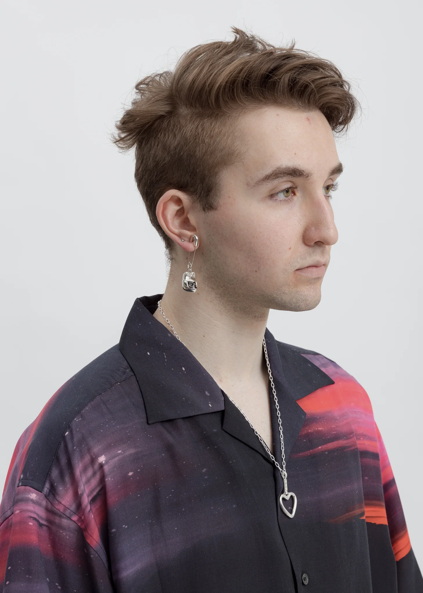 Silver Heart Necklace - Image 5