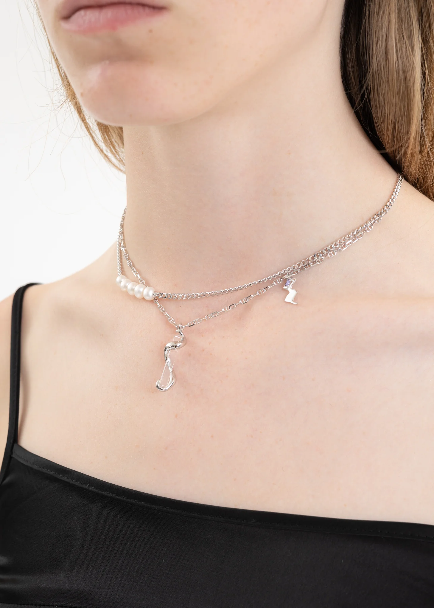Silver Ice Necklace / Chocker - Image 4