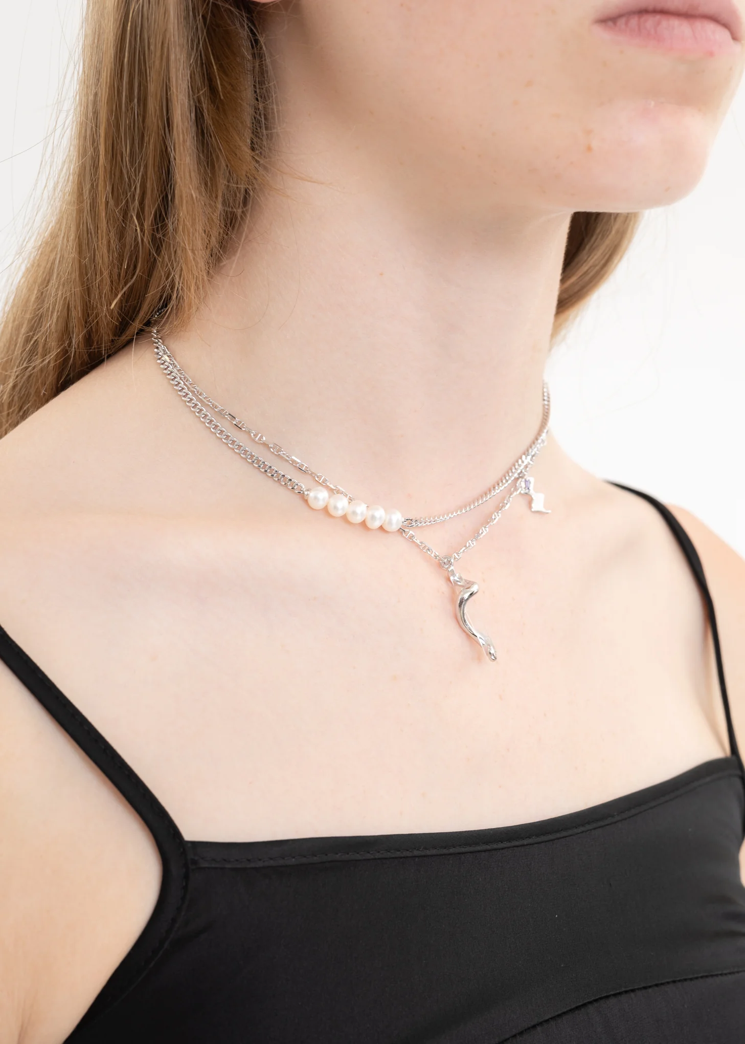 Silver Ice Necklace / Chocker - Image 5