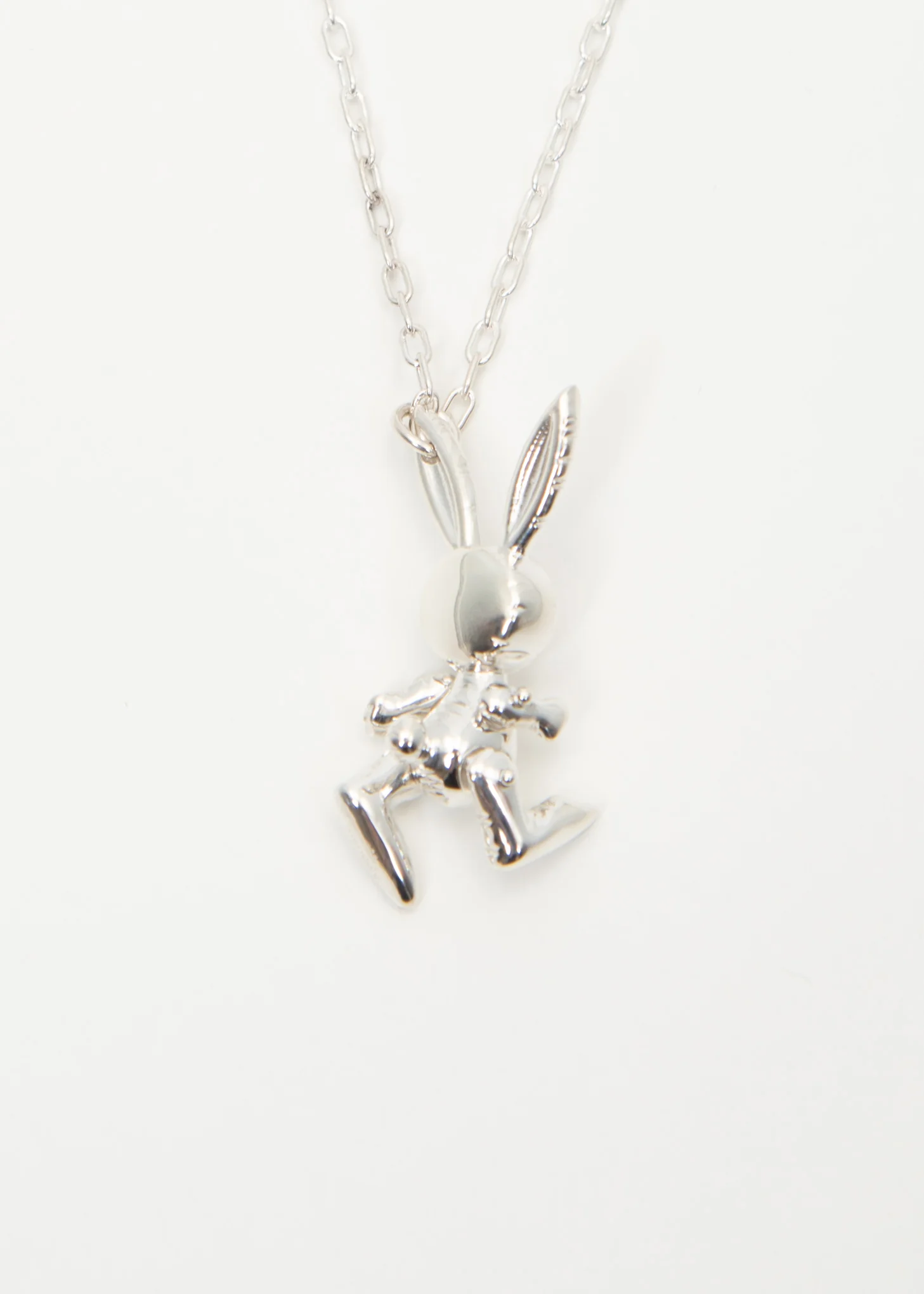 Silver Inflatable Bunny Necklaces - Image 3