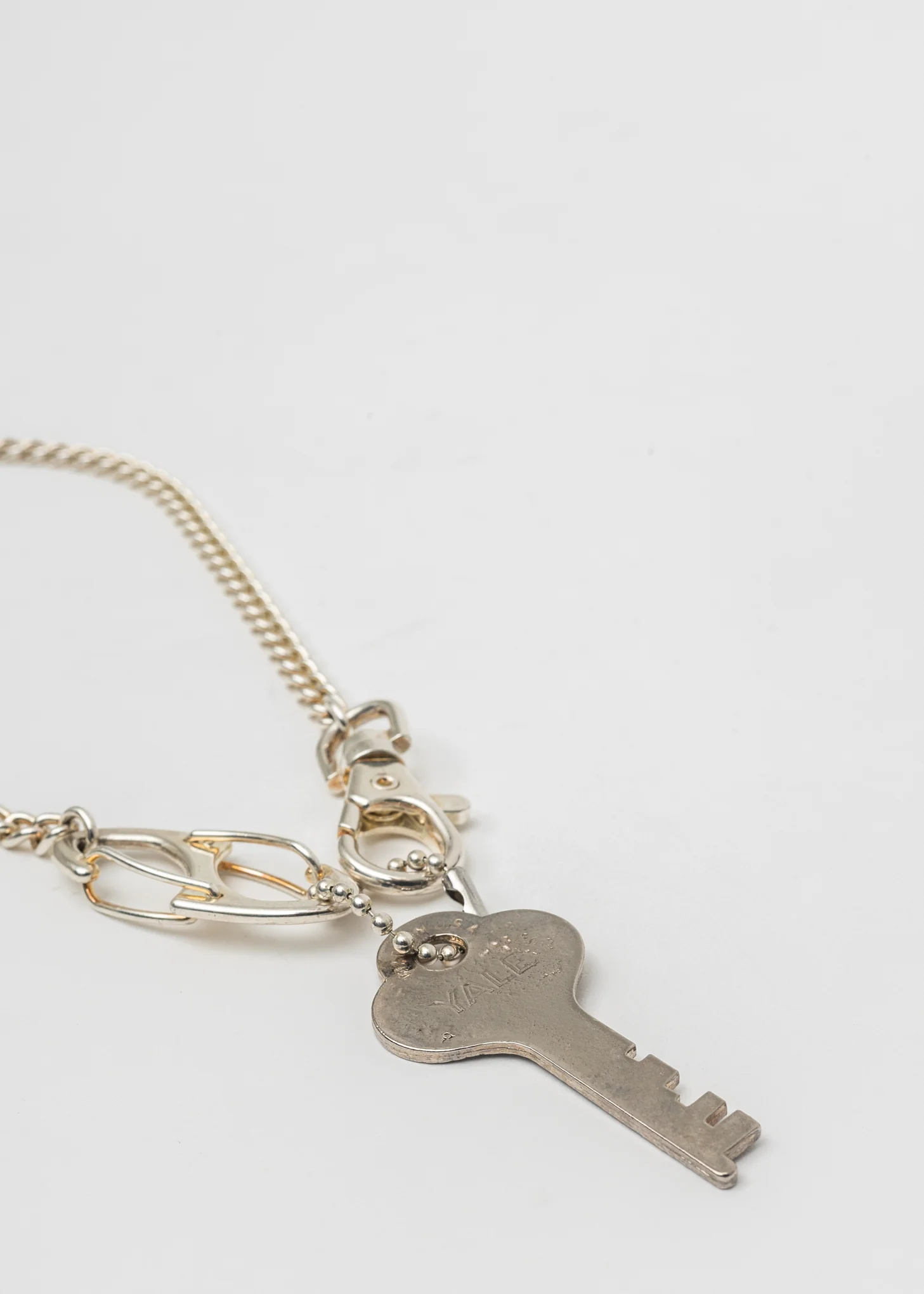 Silver Key Necklace - Image 4