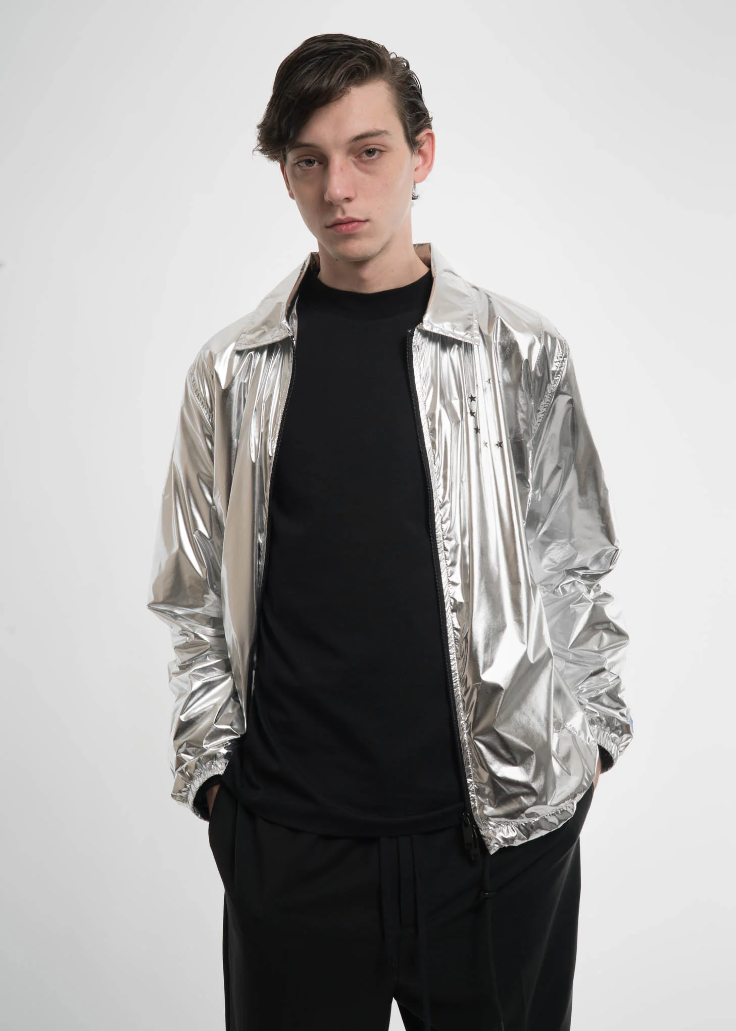 Silver League Coach Jacket - Image 2