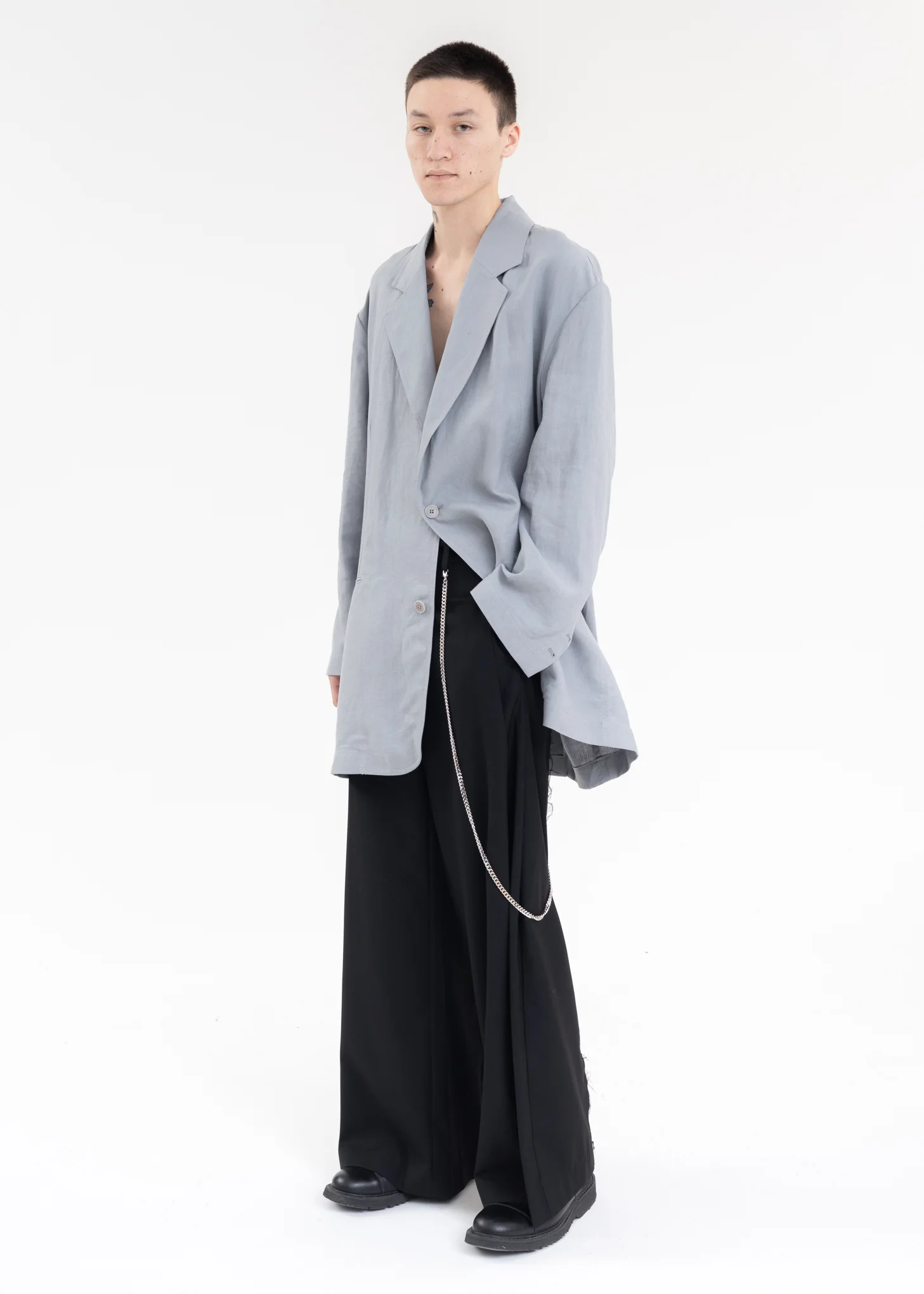 Silver Long Chain / Necklace - Image 2