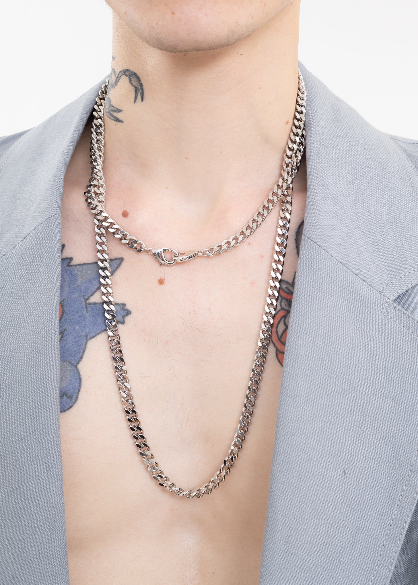 Silver Long Chain / Necklace - Image 3