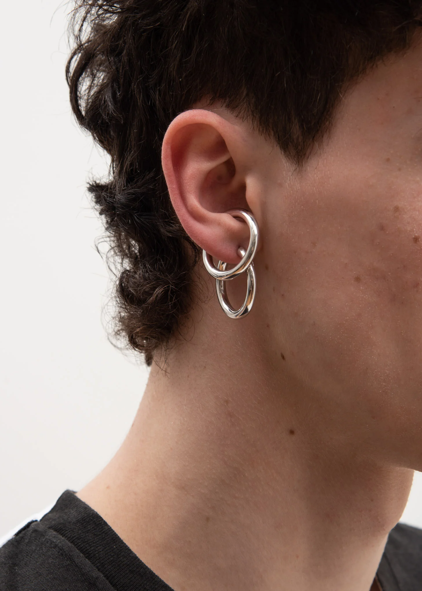 Silver Loophole Ear Set - Image 2