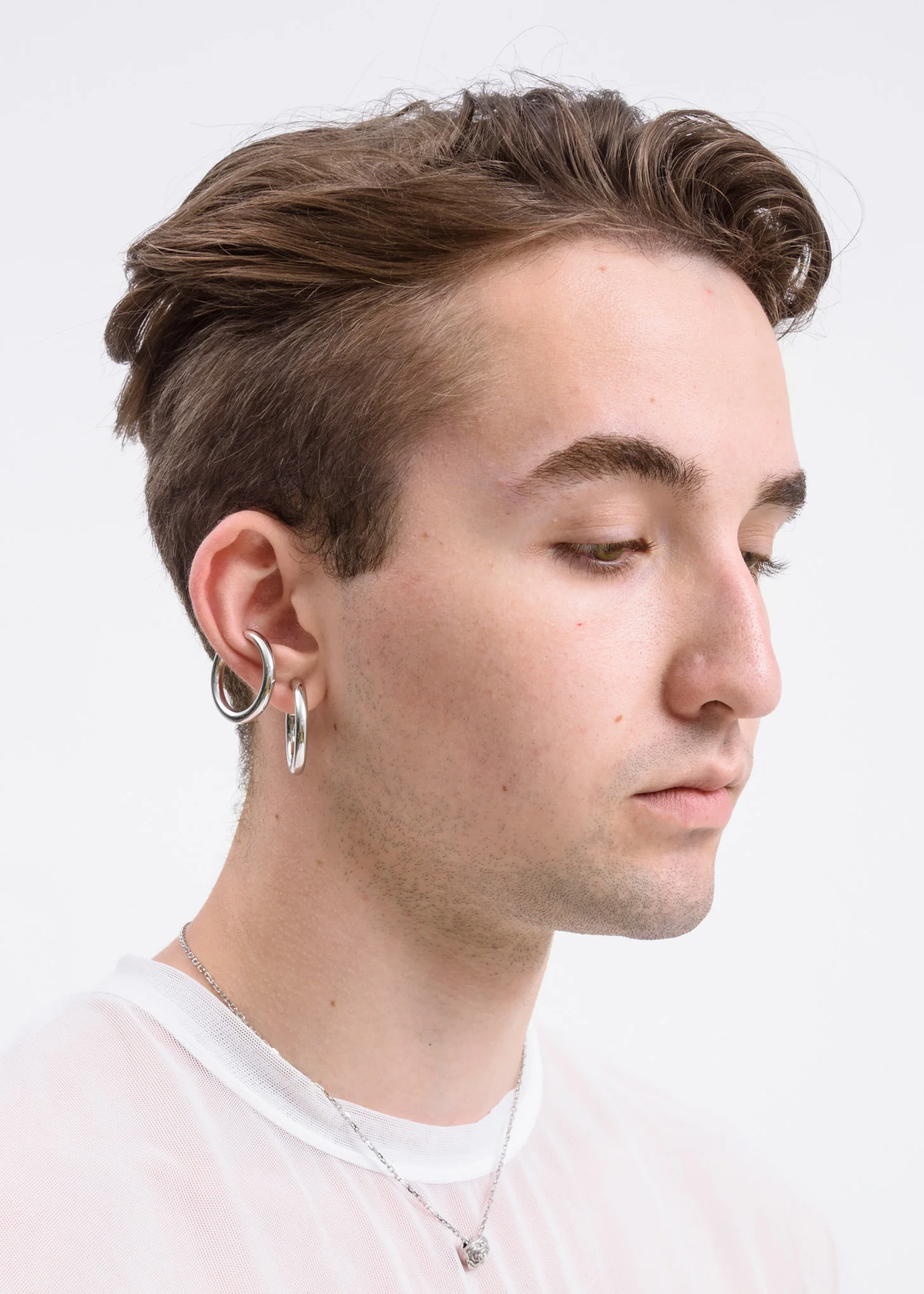Silver Loophole Ear Set - Image 2