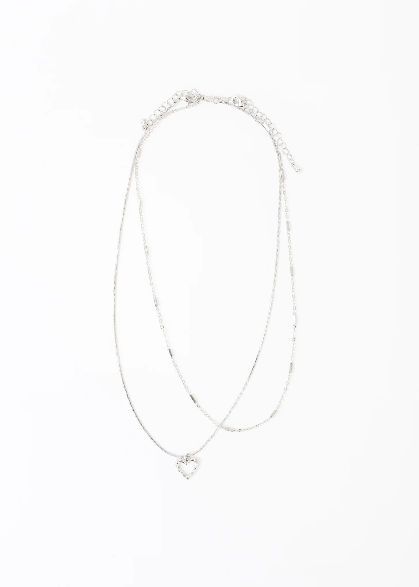 Silver Mini Love Necklace Set - Image 4