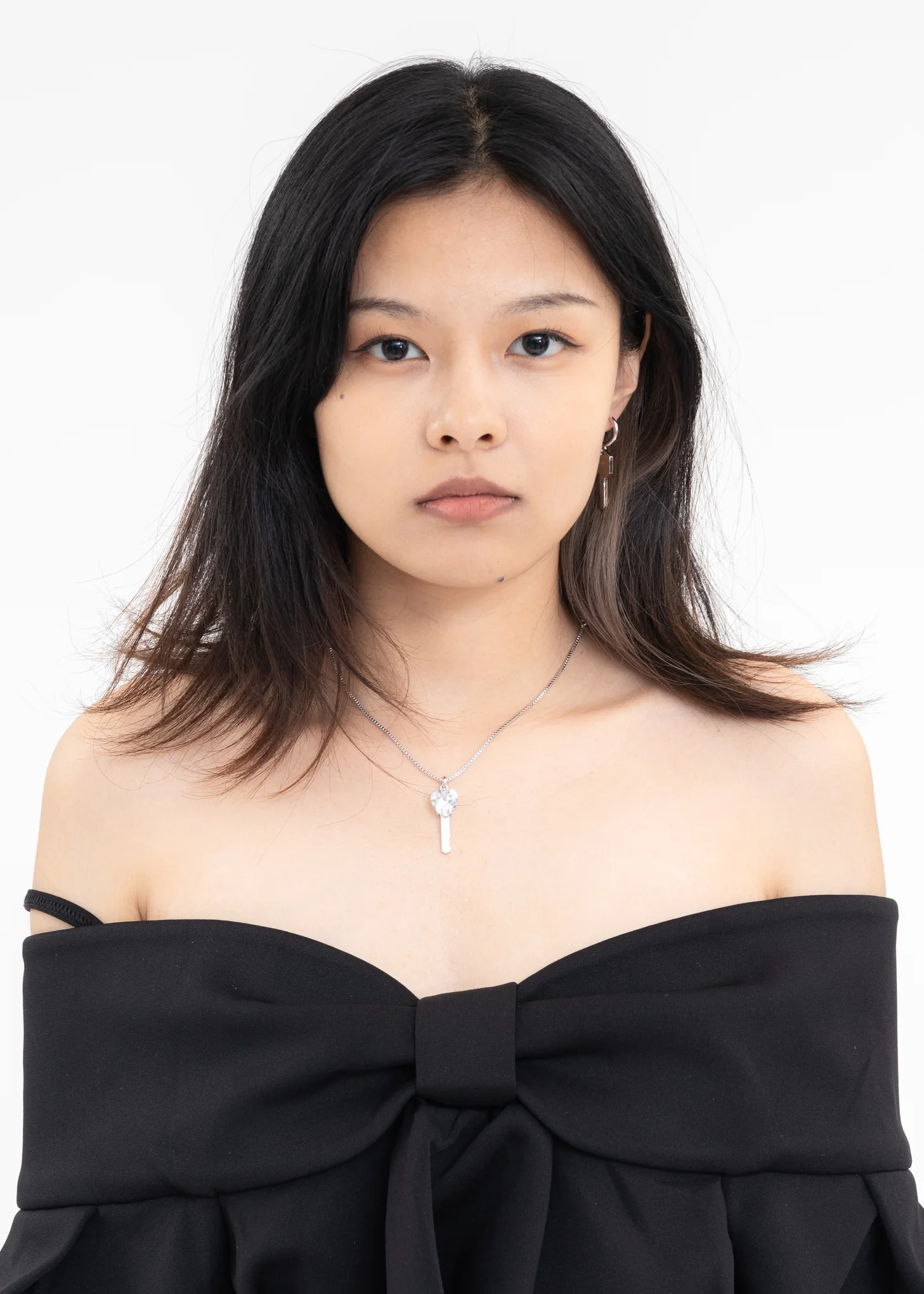 Silver Lucky Key Necklace - Image 3