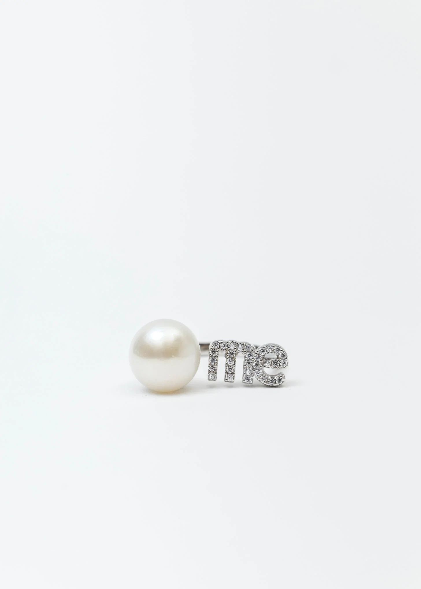 Silver ME And Pearl Ring - Image 4