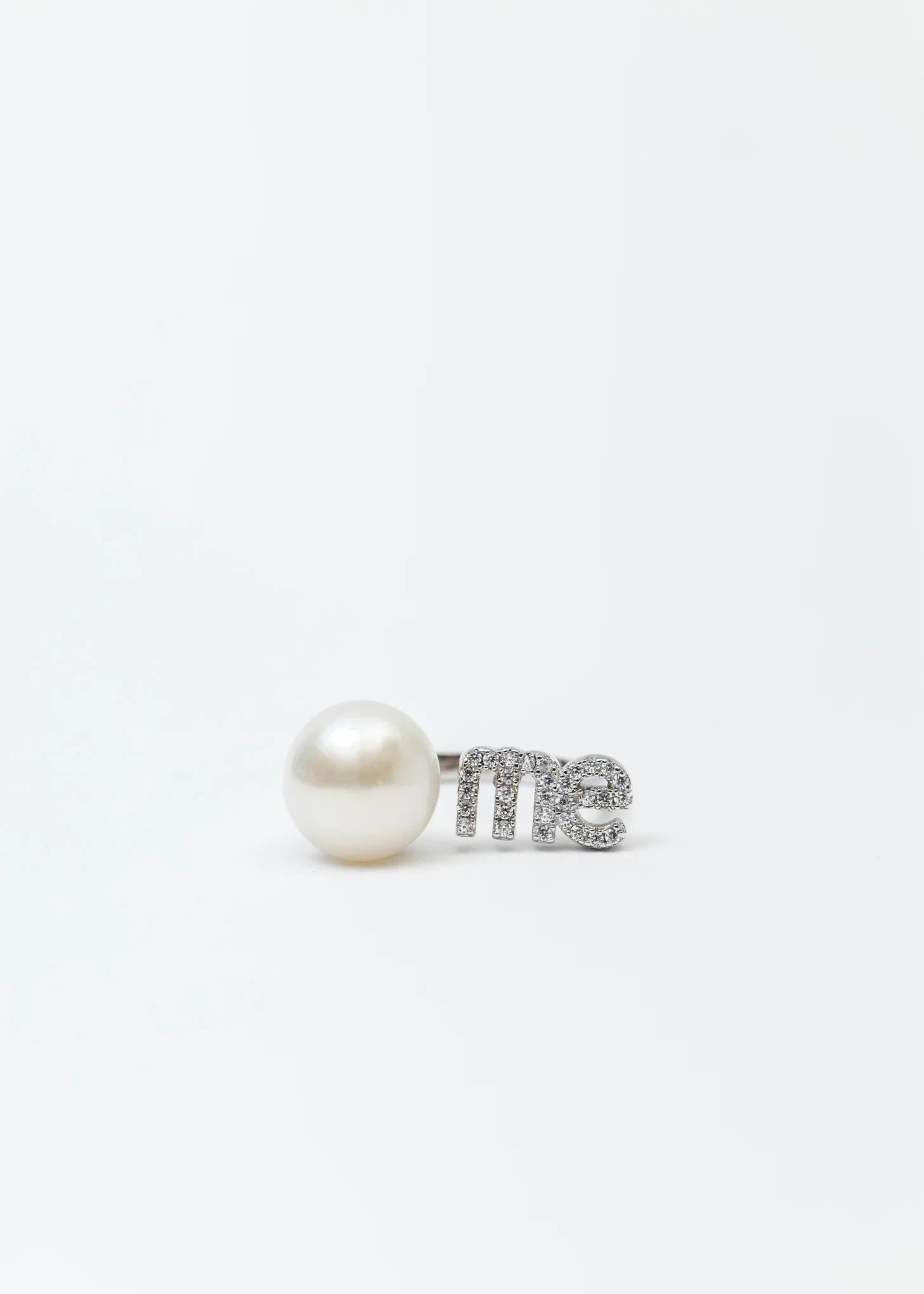 Silver ME And Pearl Ring - Image 4