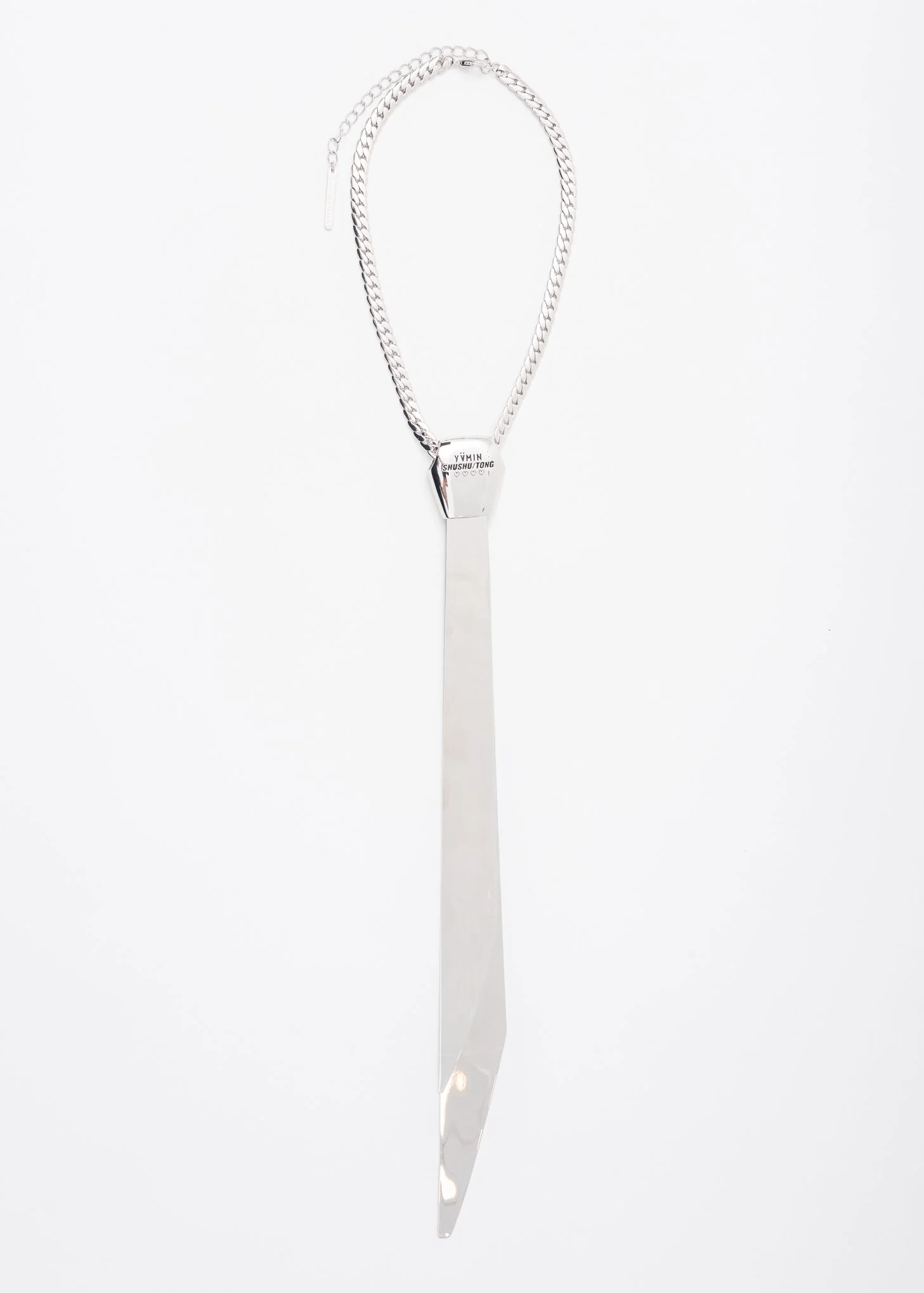 Silver Metal Tie
