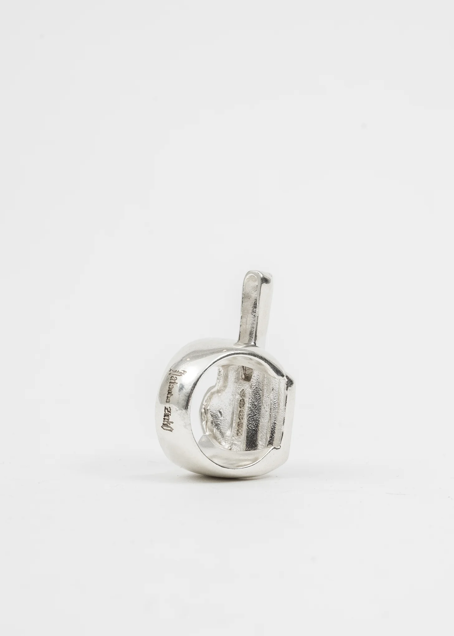 SILVER MIDDLE FINGER RING - Image 4