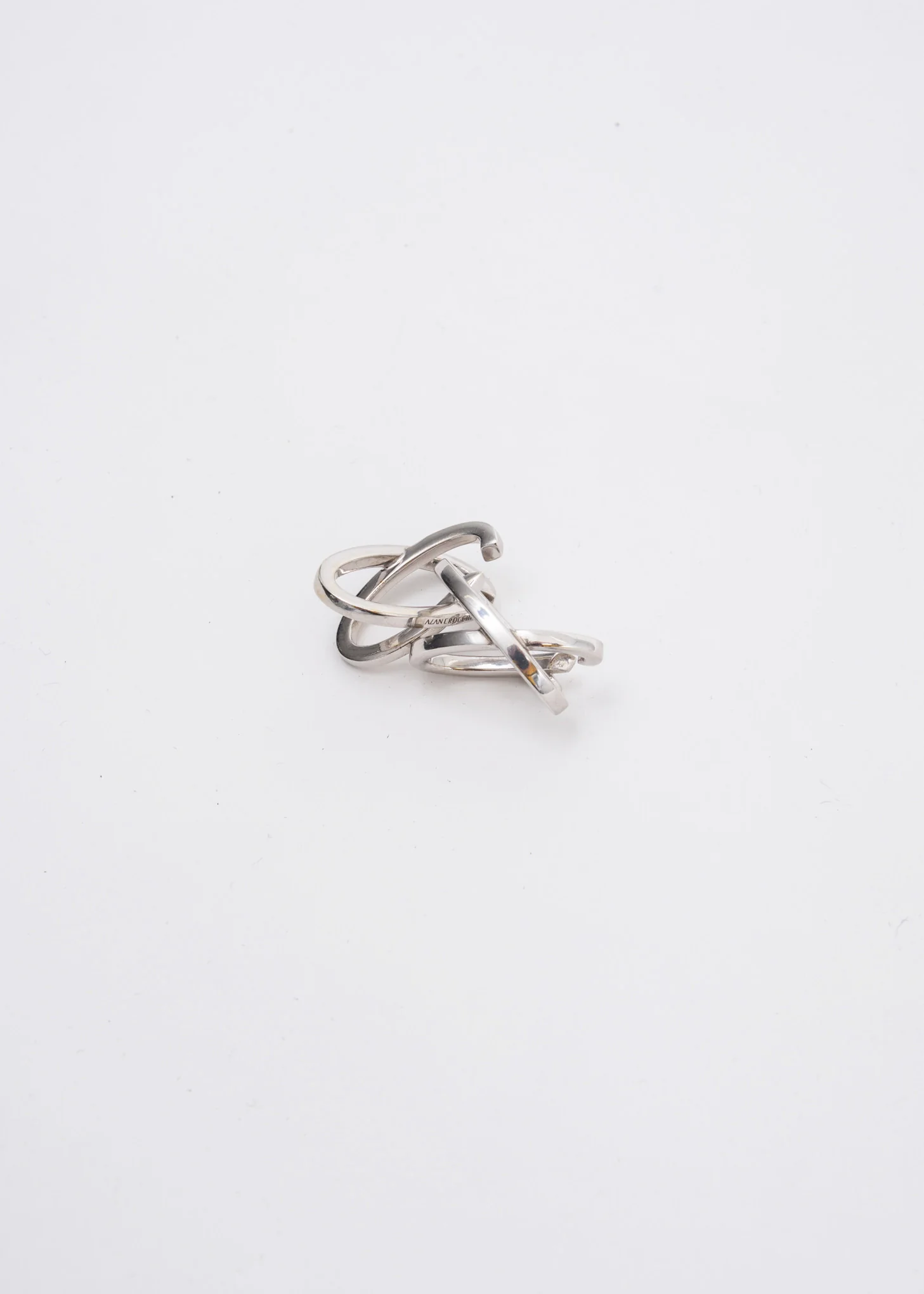 Silver Mini Space Ear Cuff