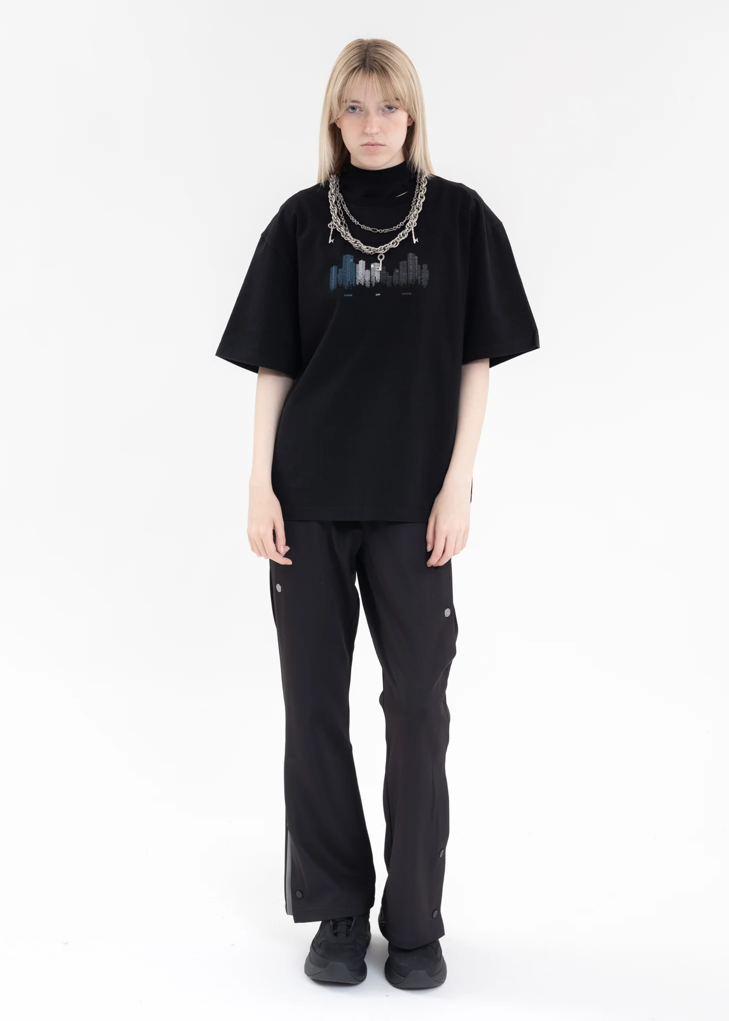 Silver Multi Combine Keys Pants Chain - Image 5