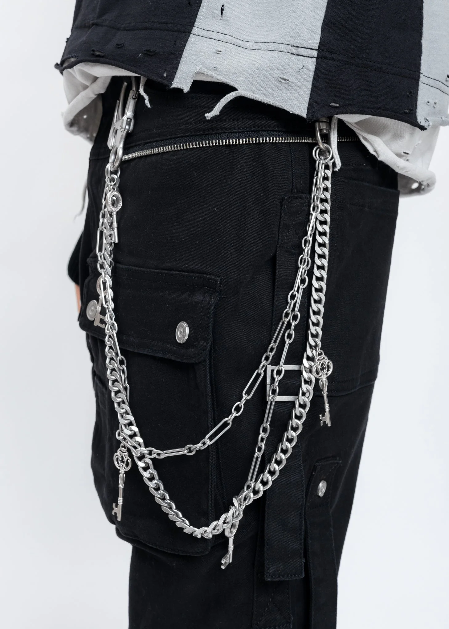 Silver Multi Combined Chain - Image 2