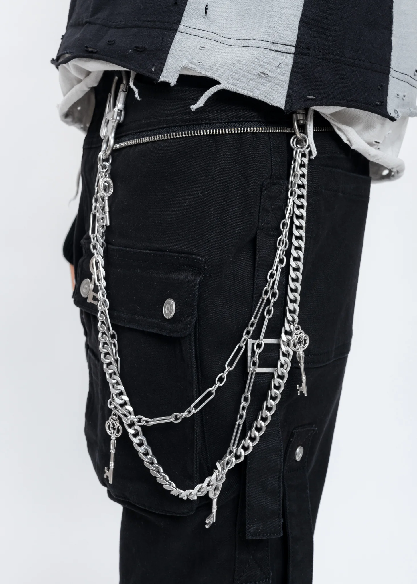 Silver Multi Combined Chain - Image 3