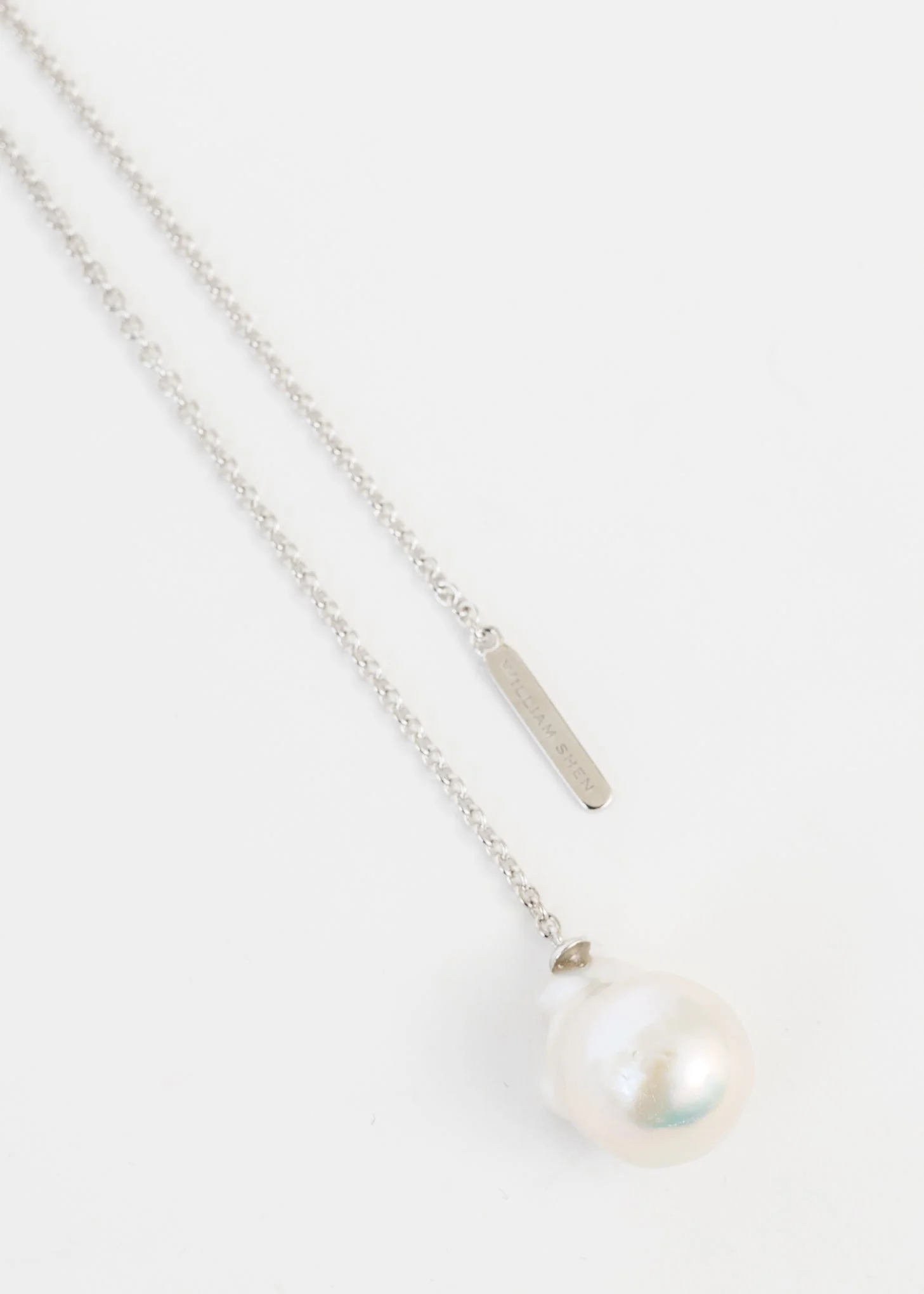 Silver Necktie Necklace - Image 8