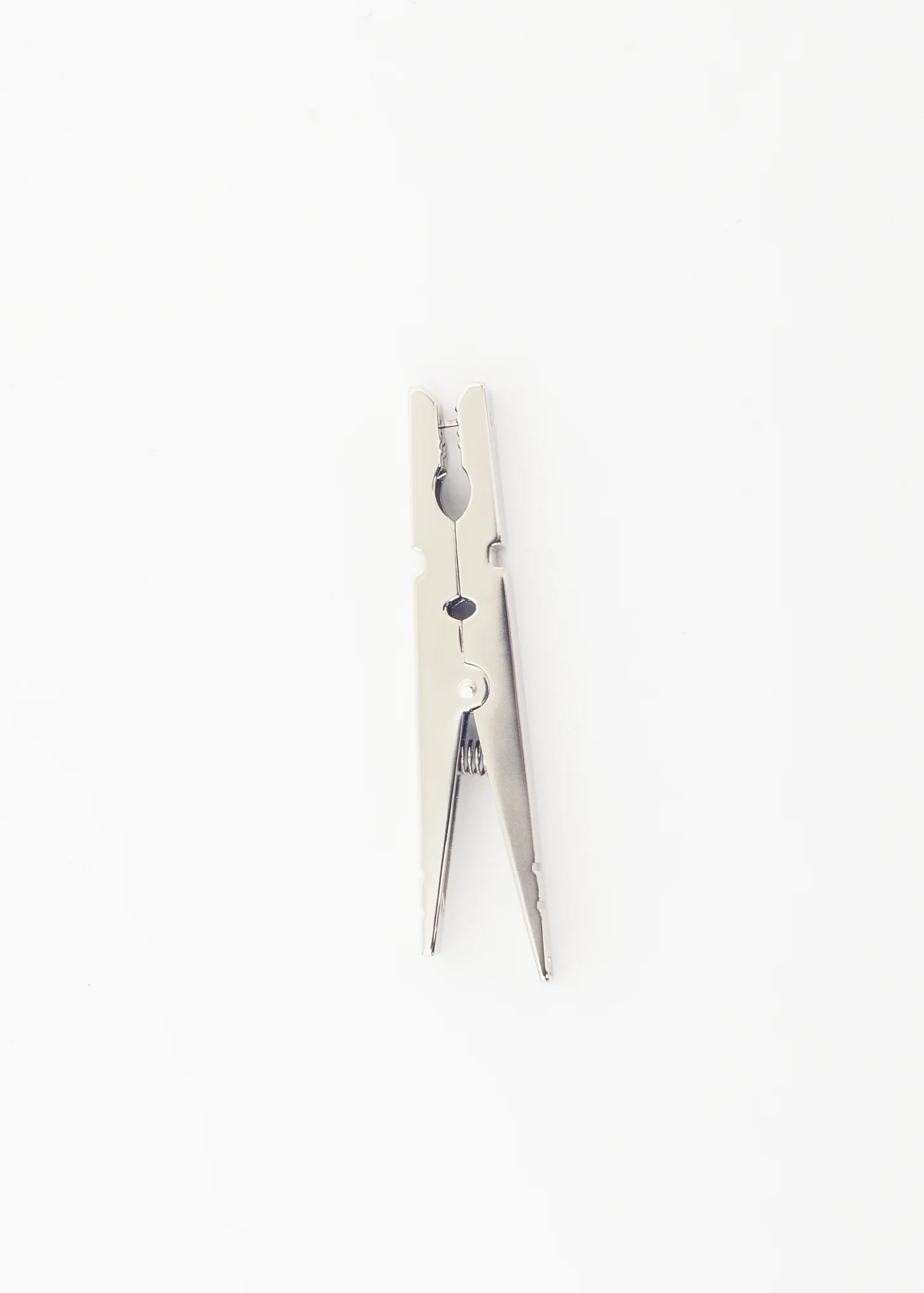 Silver Nobo Clip Earring