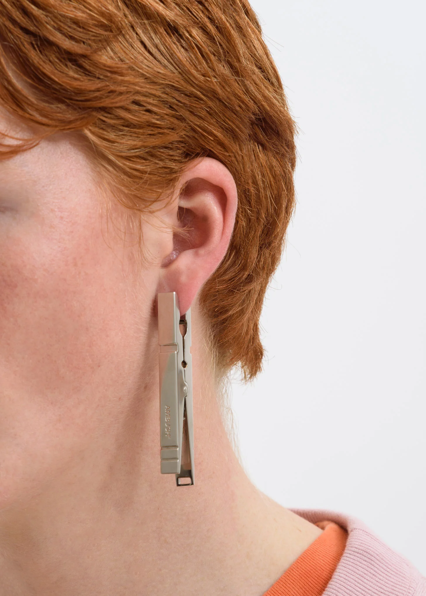 Silver Nobo Clip Earring - Image 2