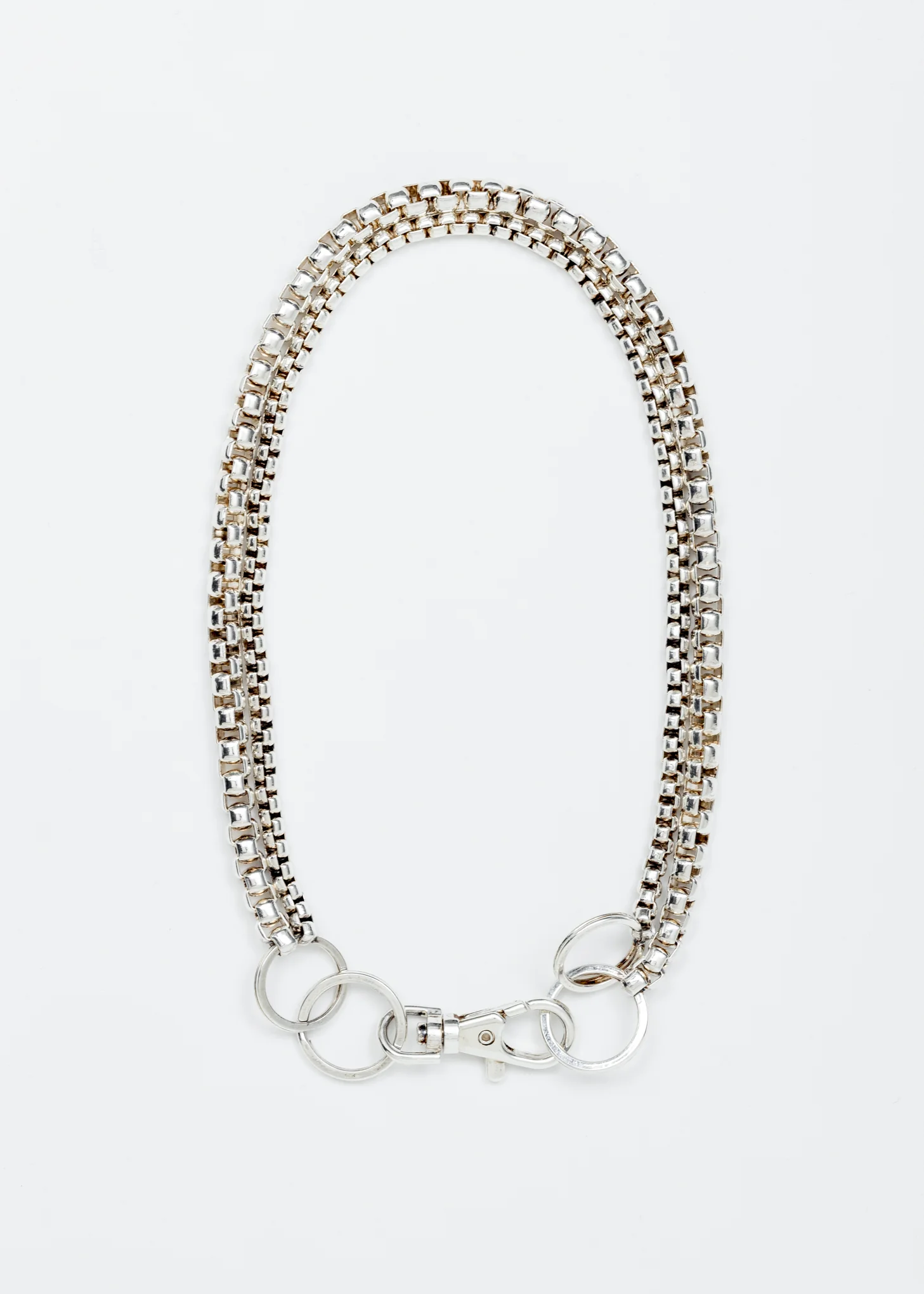Silver Paolo Stacked Choker