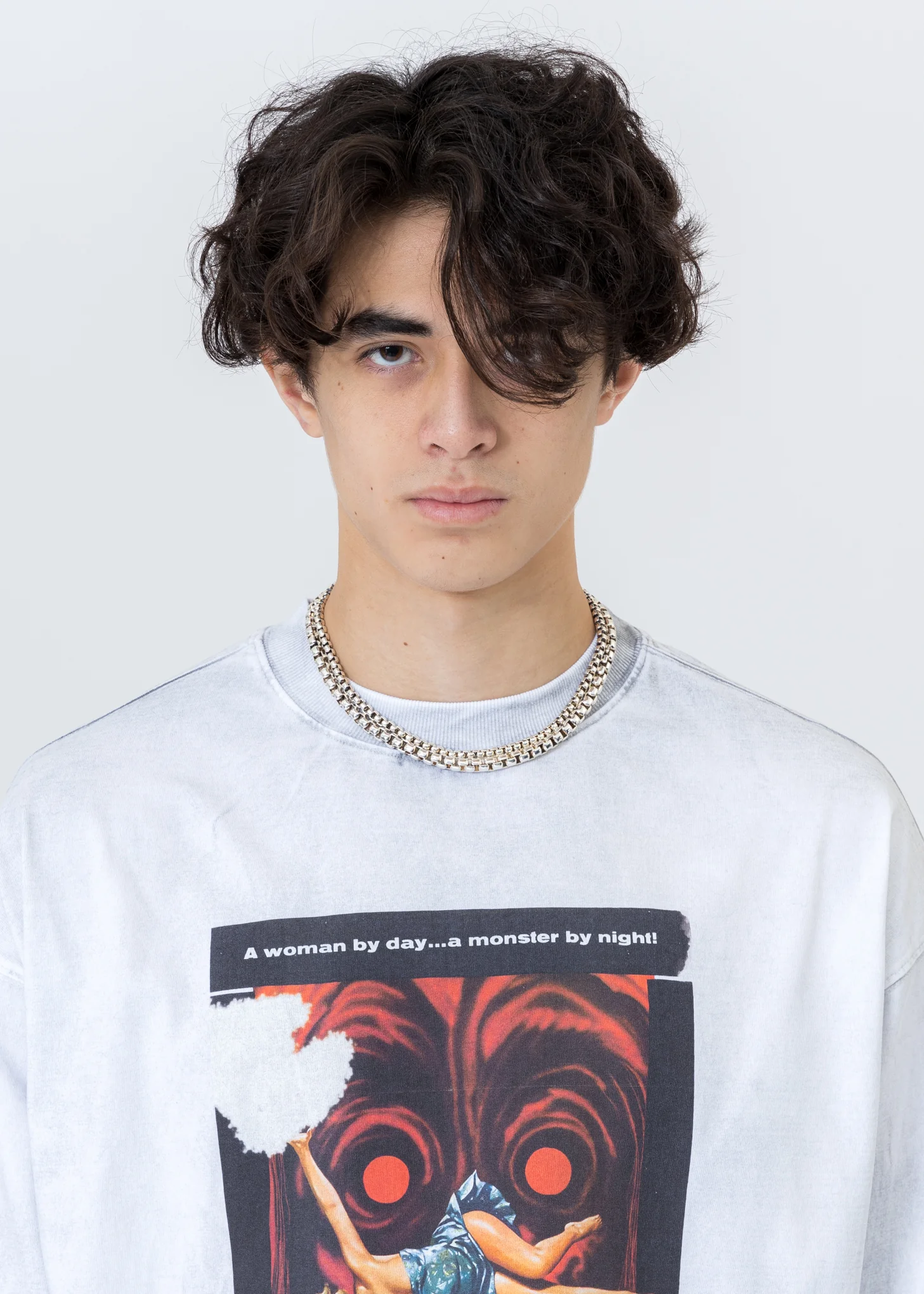 Silver Paolo Stacked Choker - Image 2