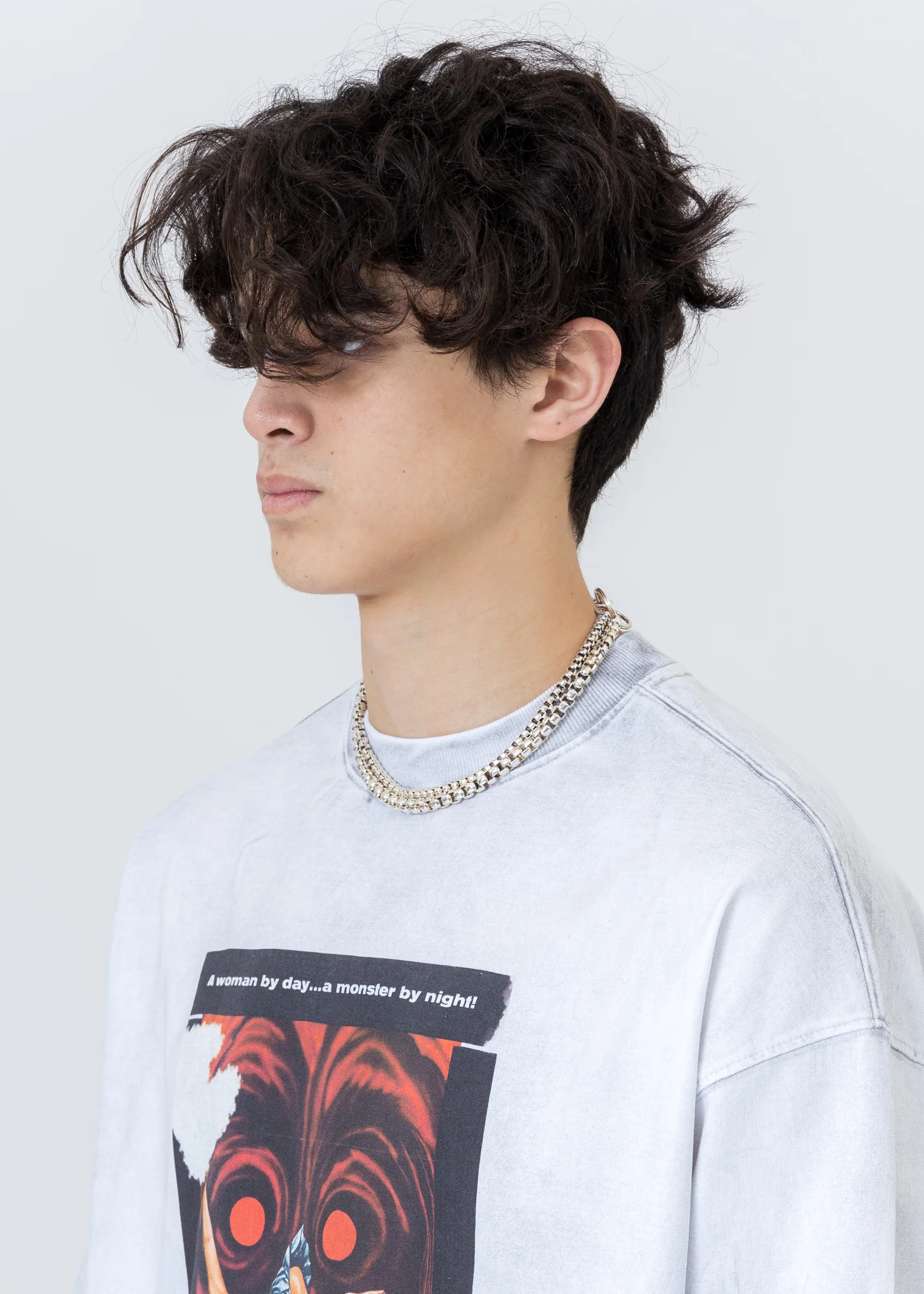 Silver Paolo Stacked Choker - Image 4