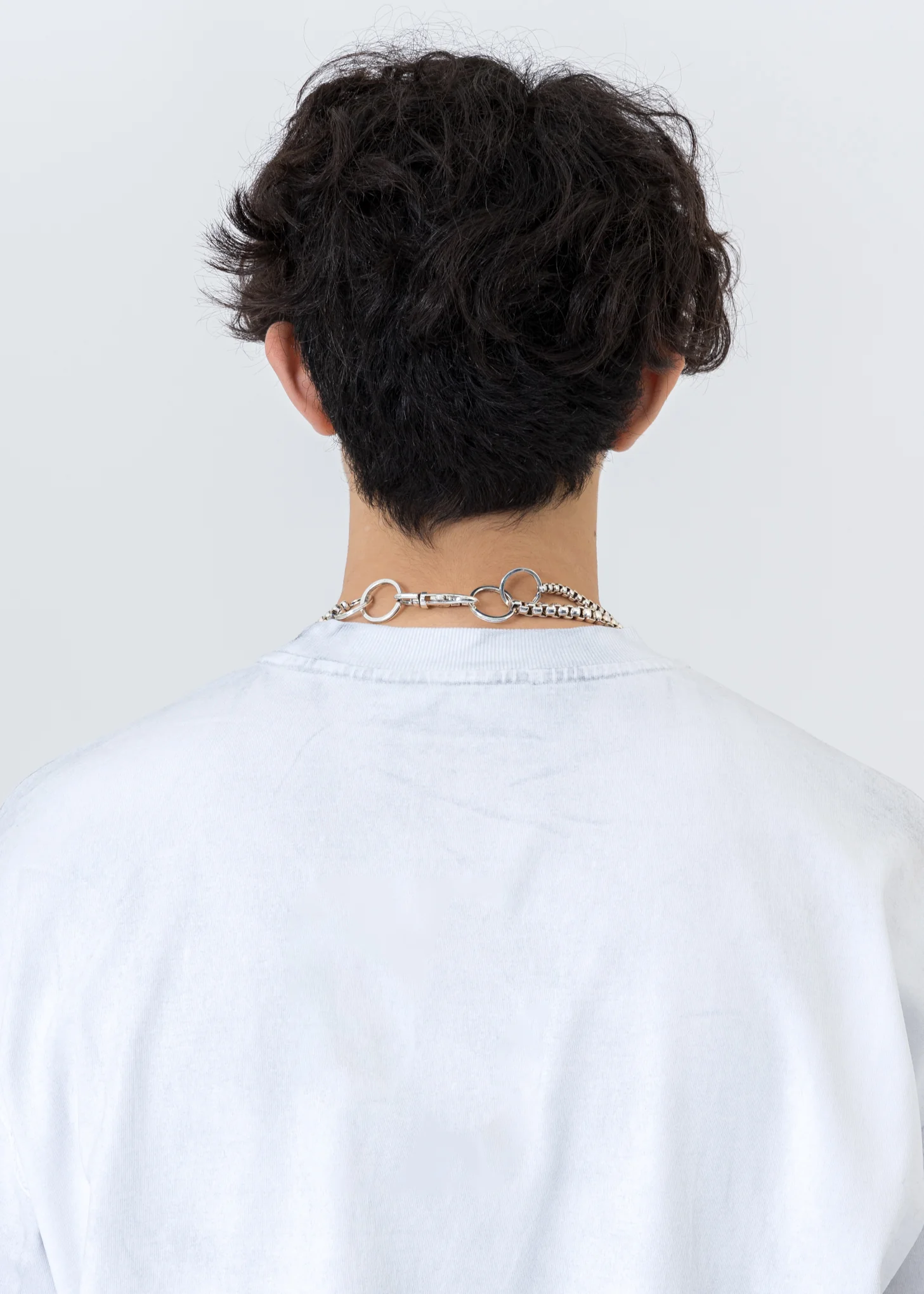 Silver Paolo Stacked Choker - Image 5