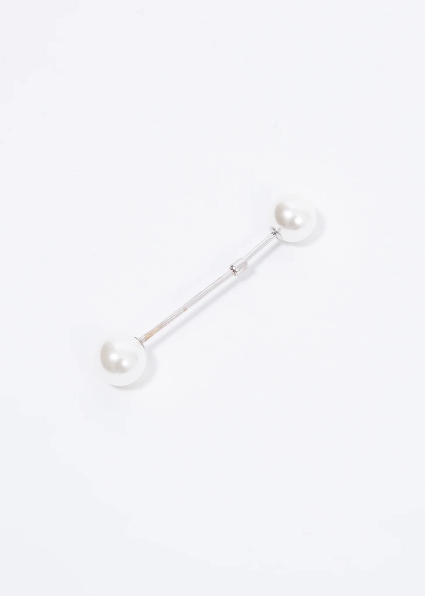 Silver Pearl Isa-16 Earring