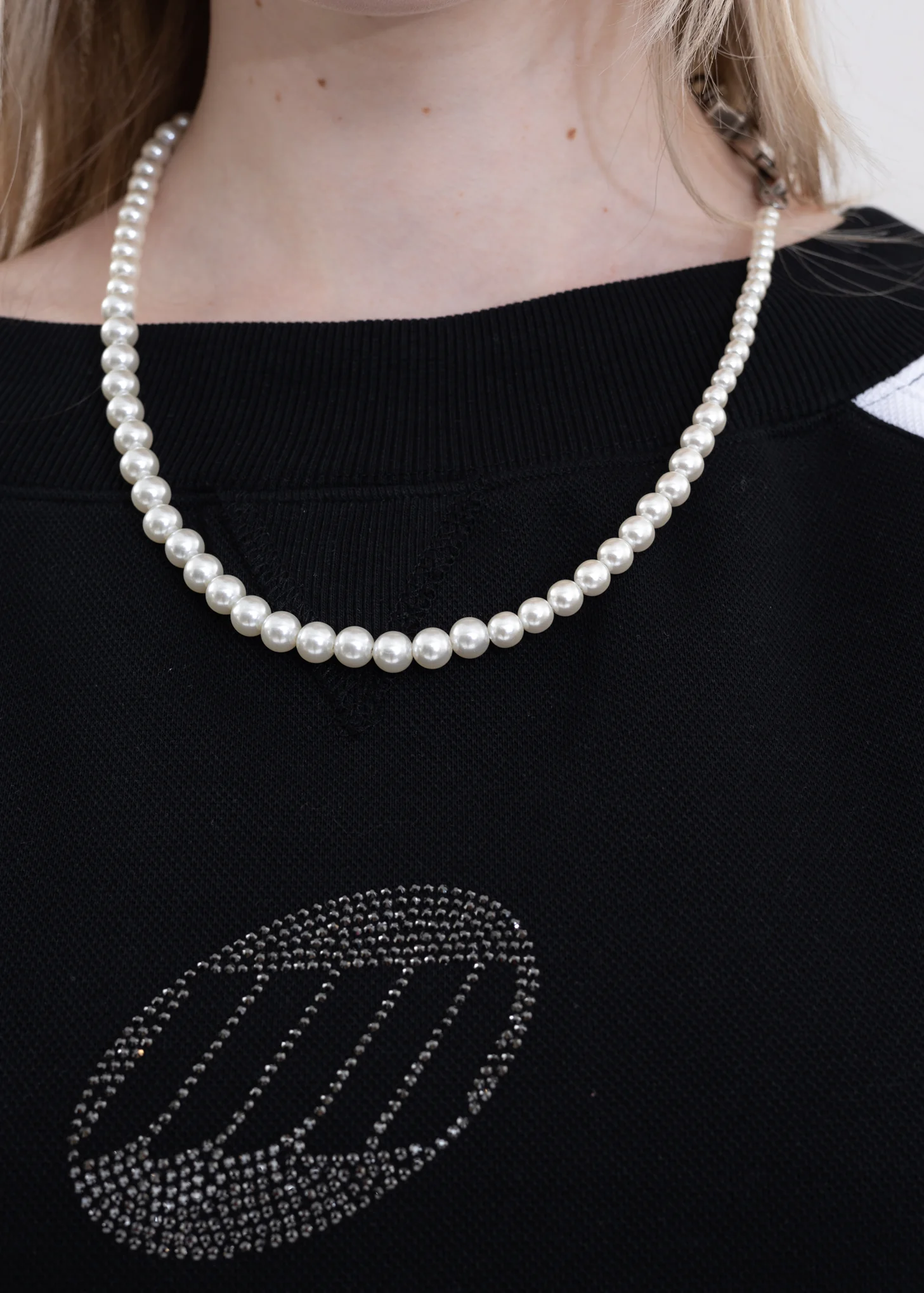 SILVER PEARL NECKLACE - Image 5