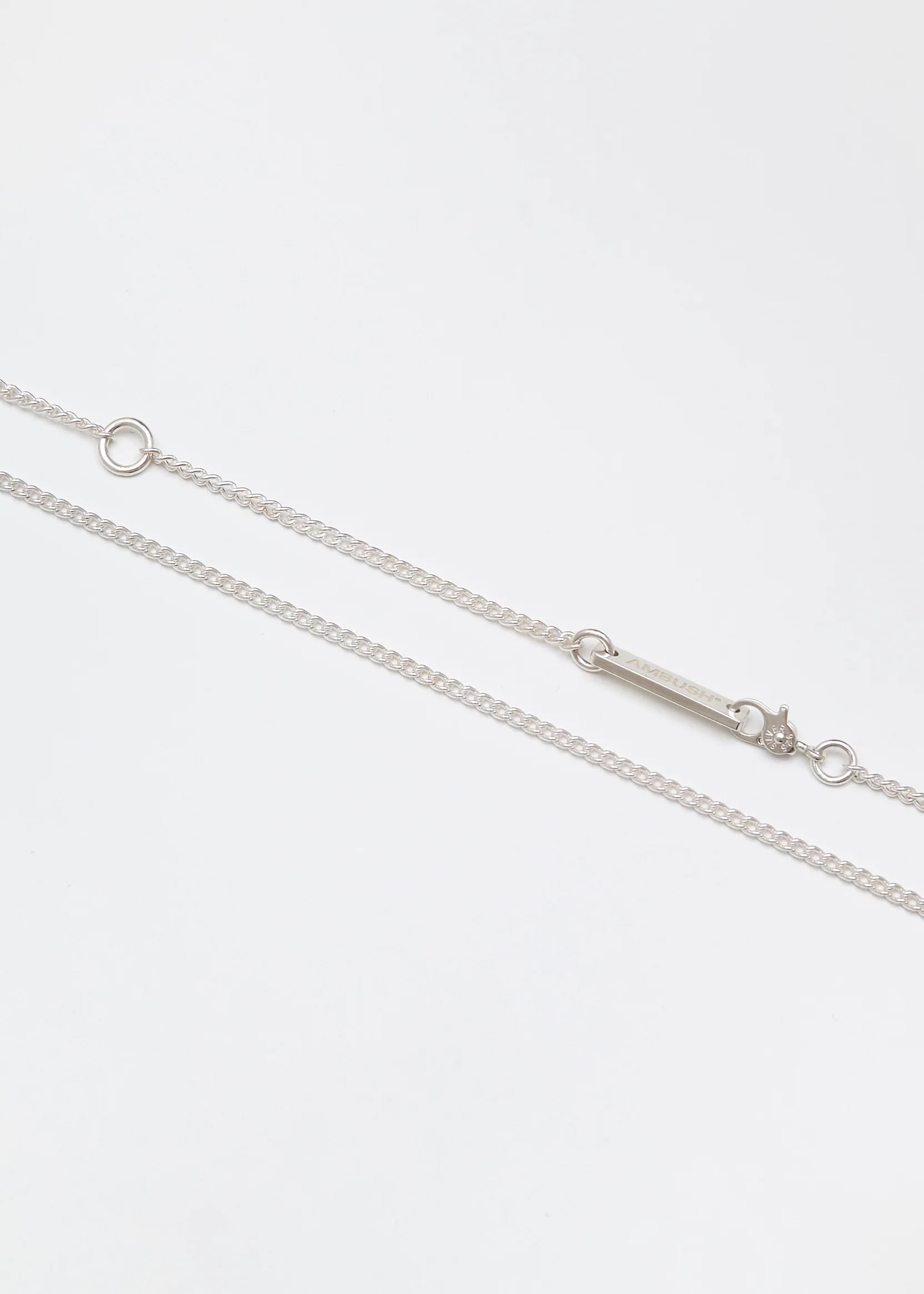 Silver Pill Charm Necklace - Image 3