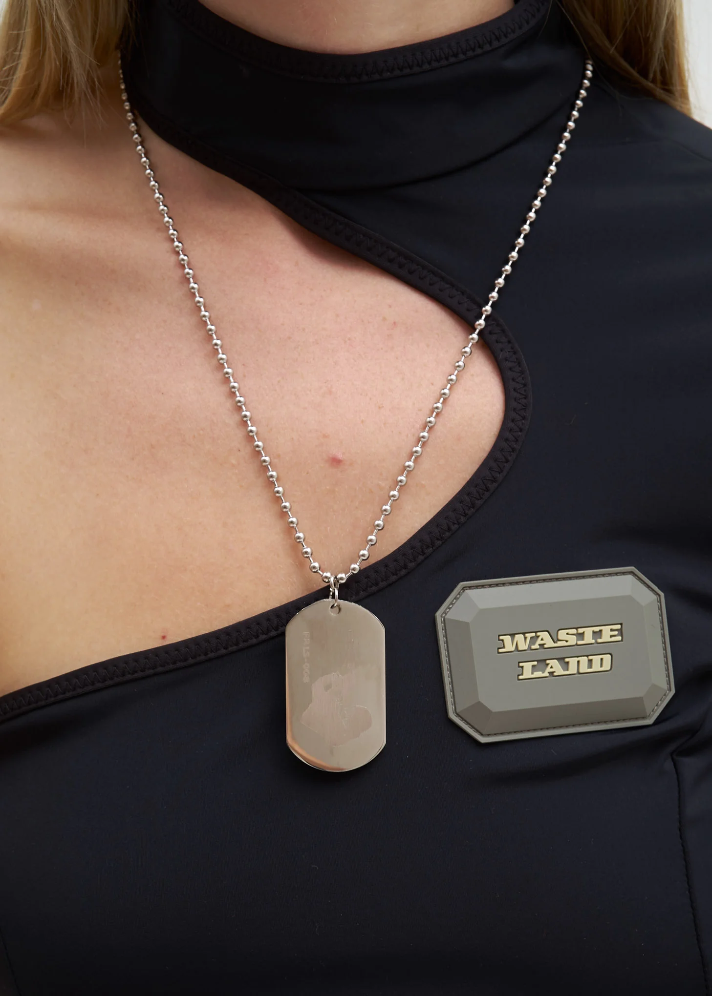 Silver Plated Brass Necklace - Image 3