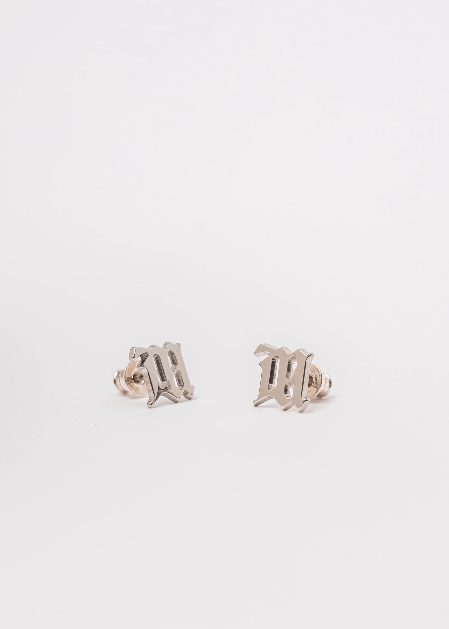Silver Plated The M Earring (Pair) - Image 8