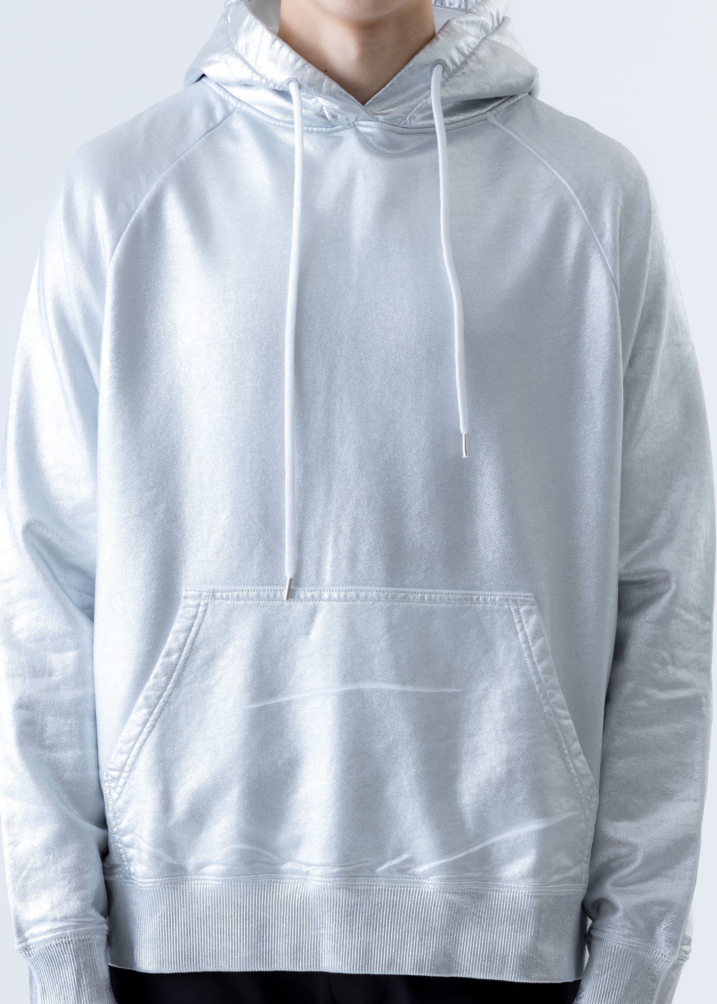 Silver Racing Hoodie - Image 4