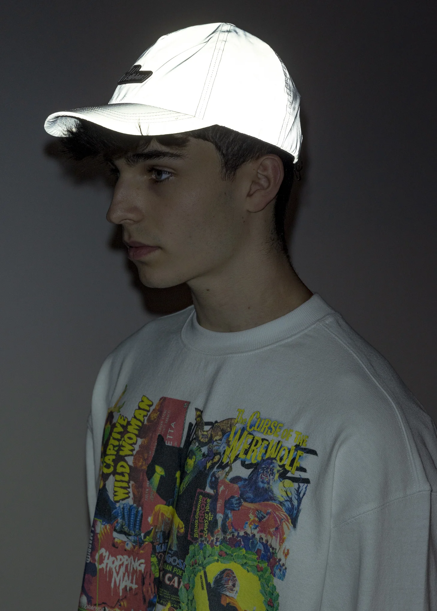 Silver Reflective Wapen Logo Cap - Image 3