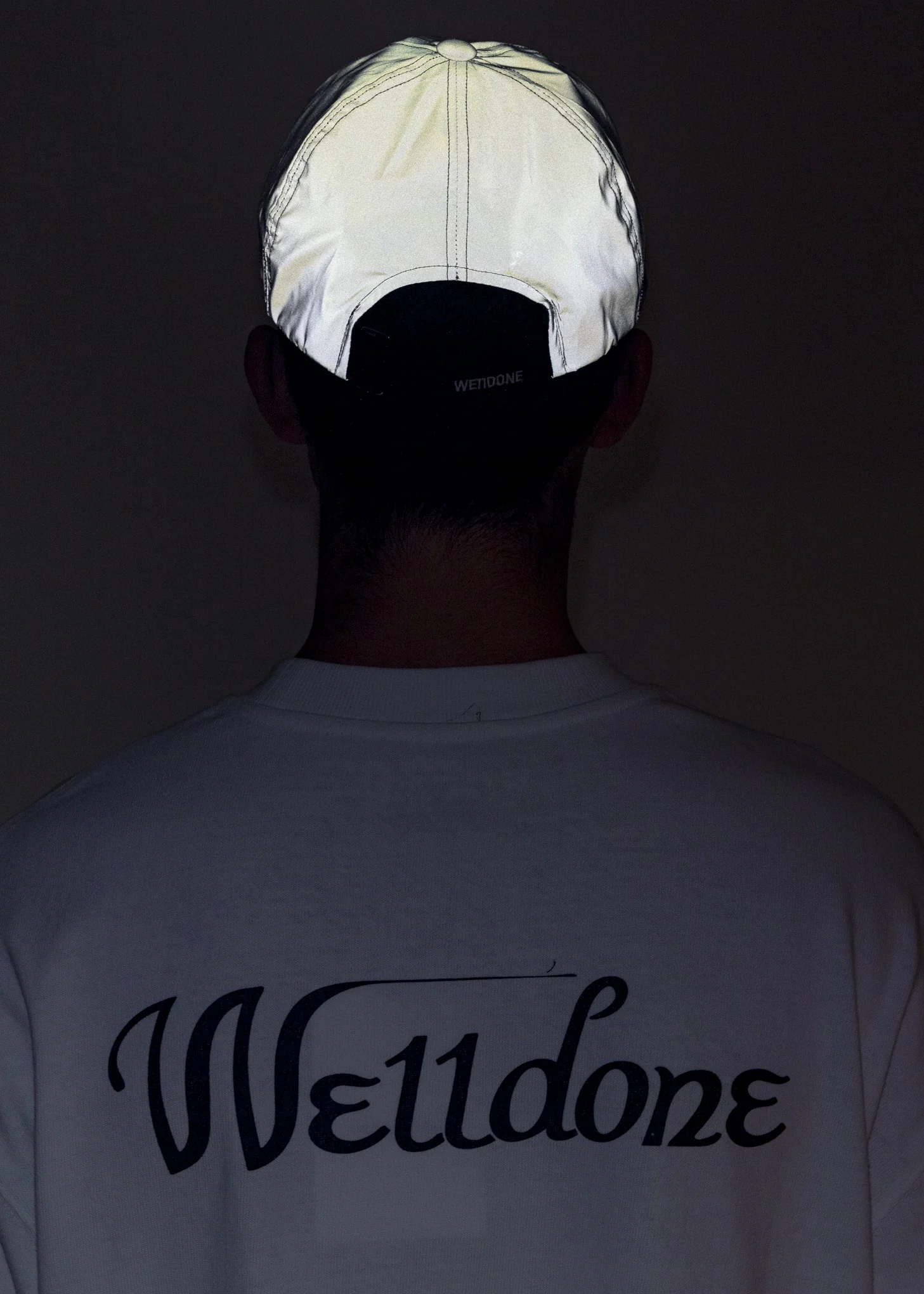 Silver Reflective Wapen Logo Cap - Image 5