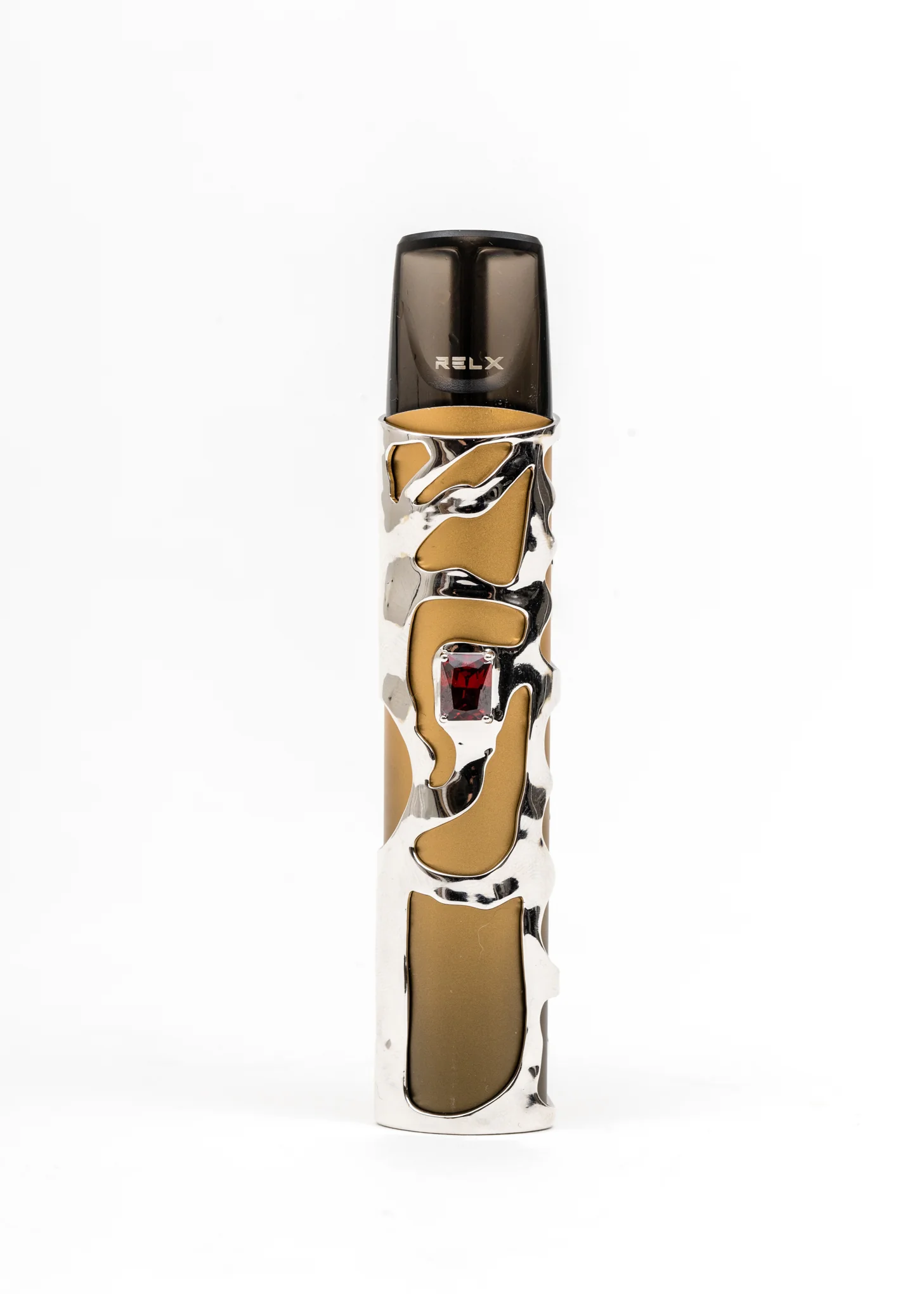 Silver And Red Zircon RELX Cover - Image 4