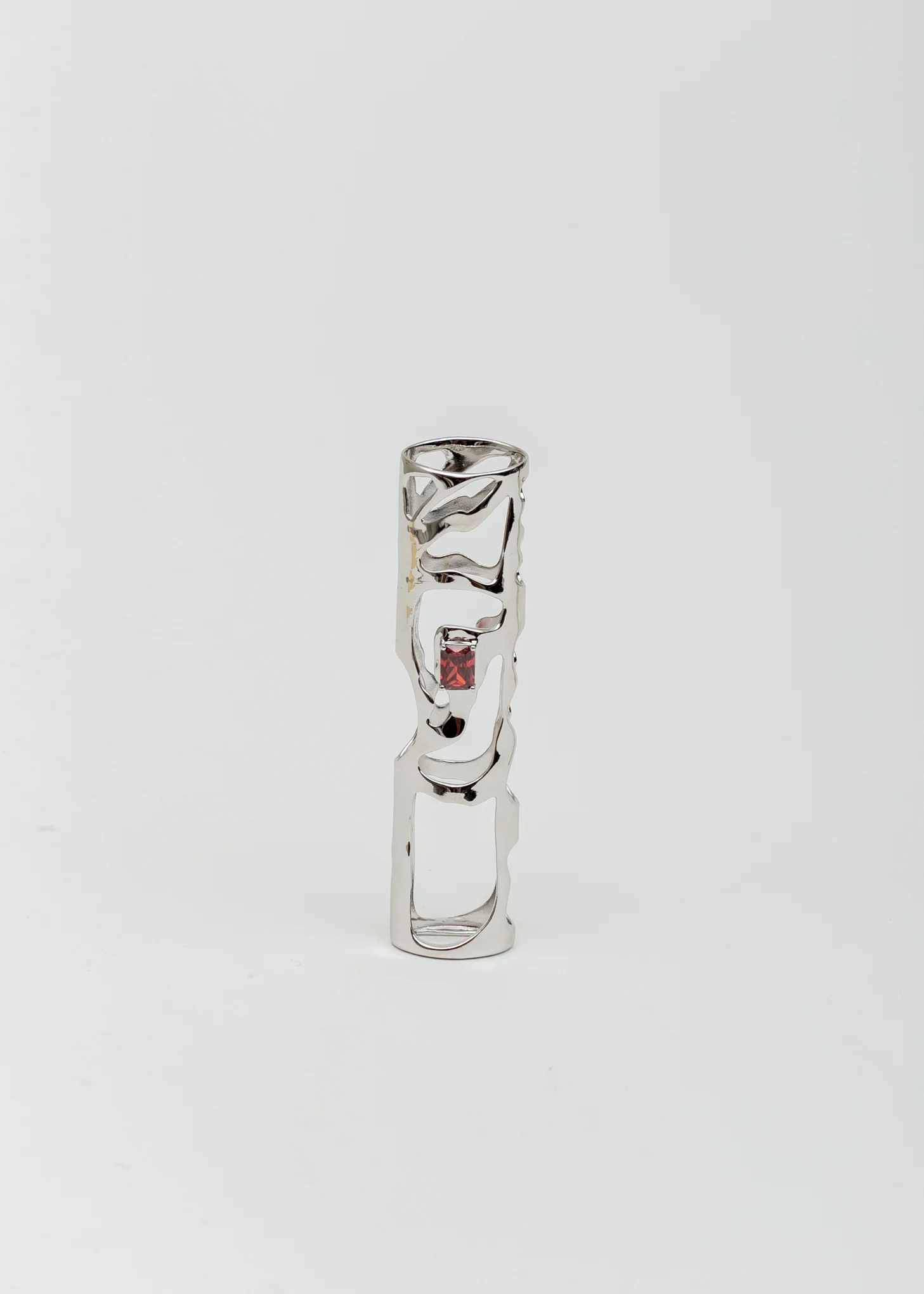 Silver And Red Zircon RELX Cover - Image 9