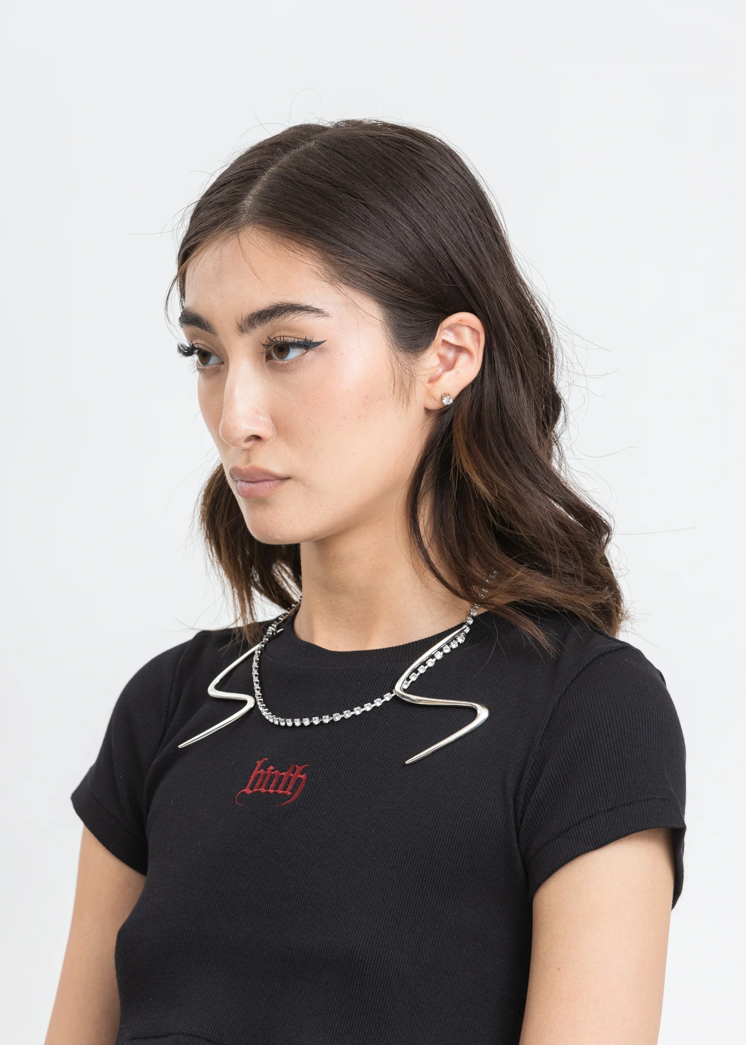 Silver "Resilient"  Necklace - Image 3