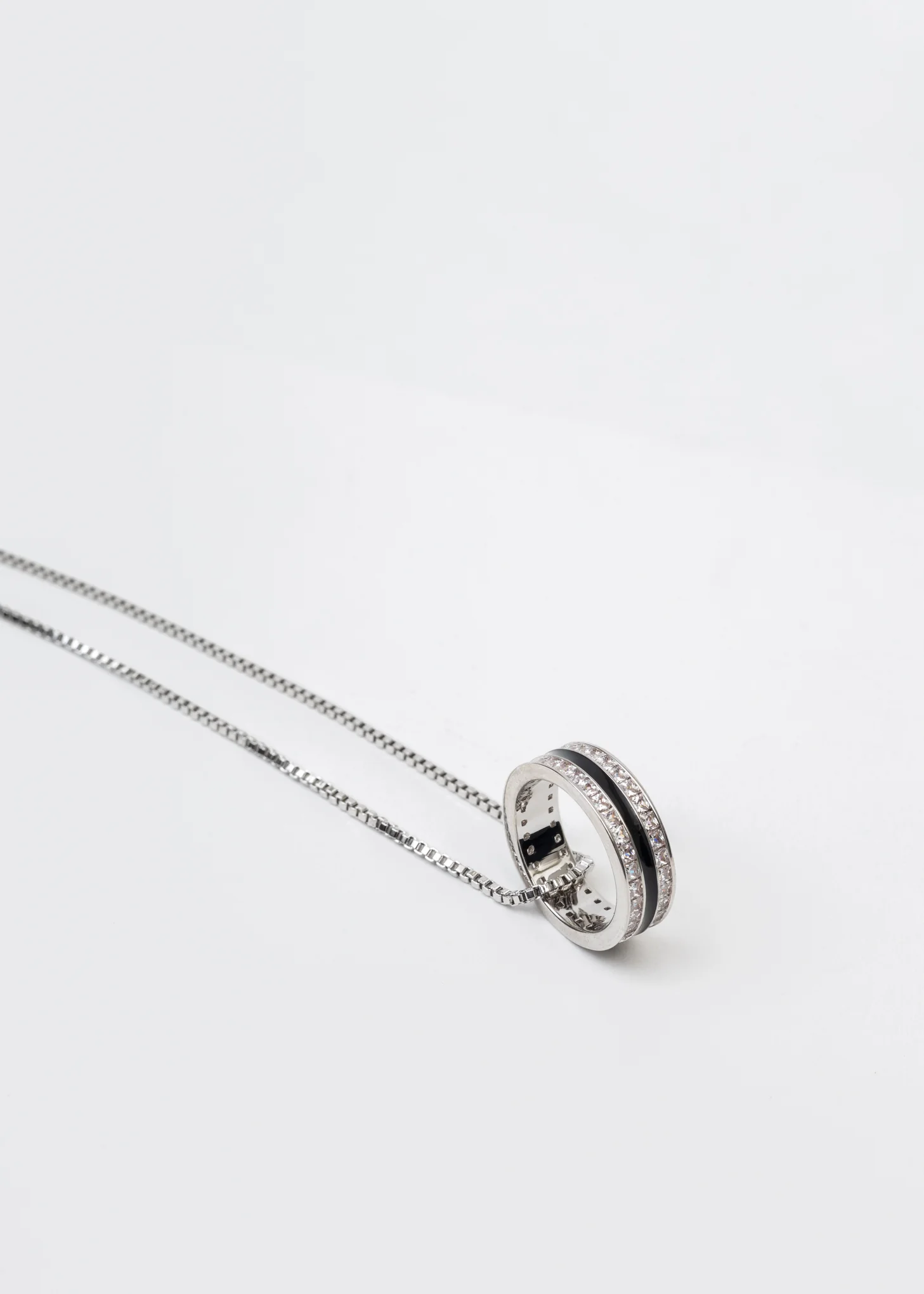 Silver Ring Necklace