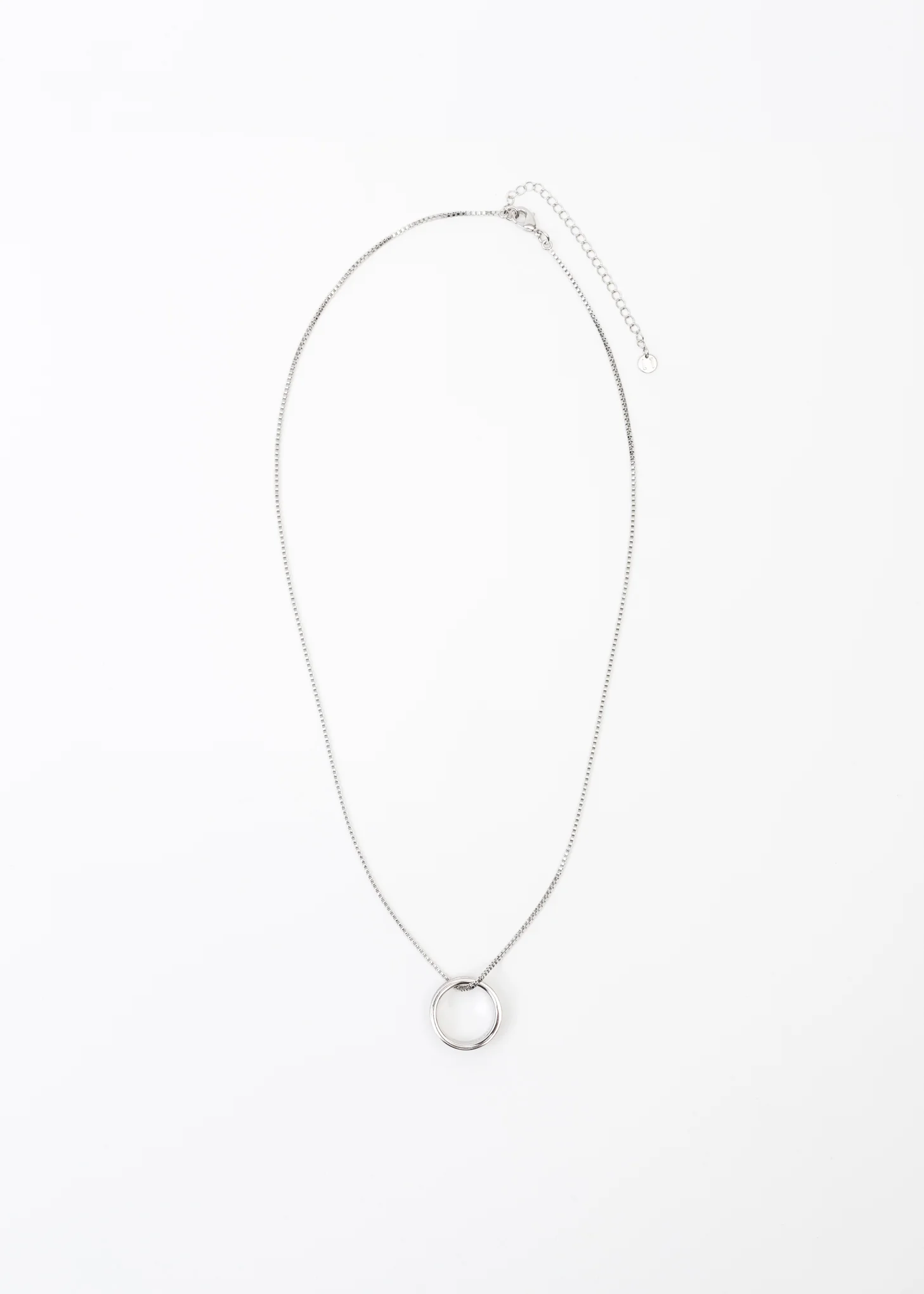 Silver Ring Necklace - Image 6