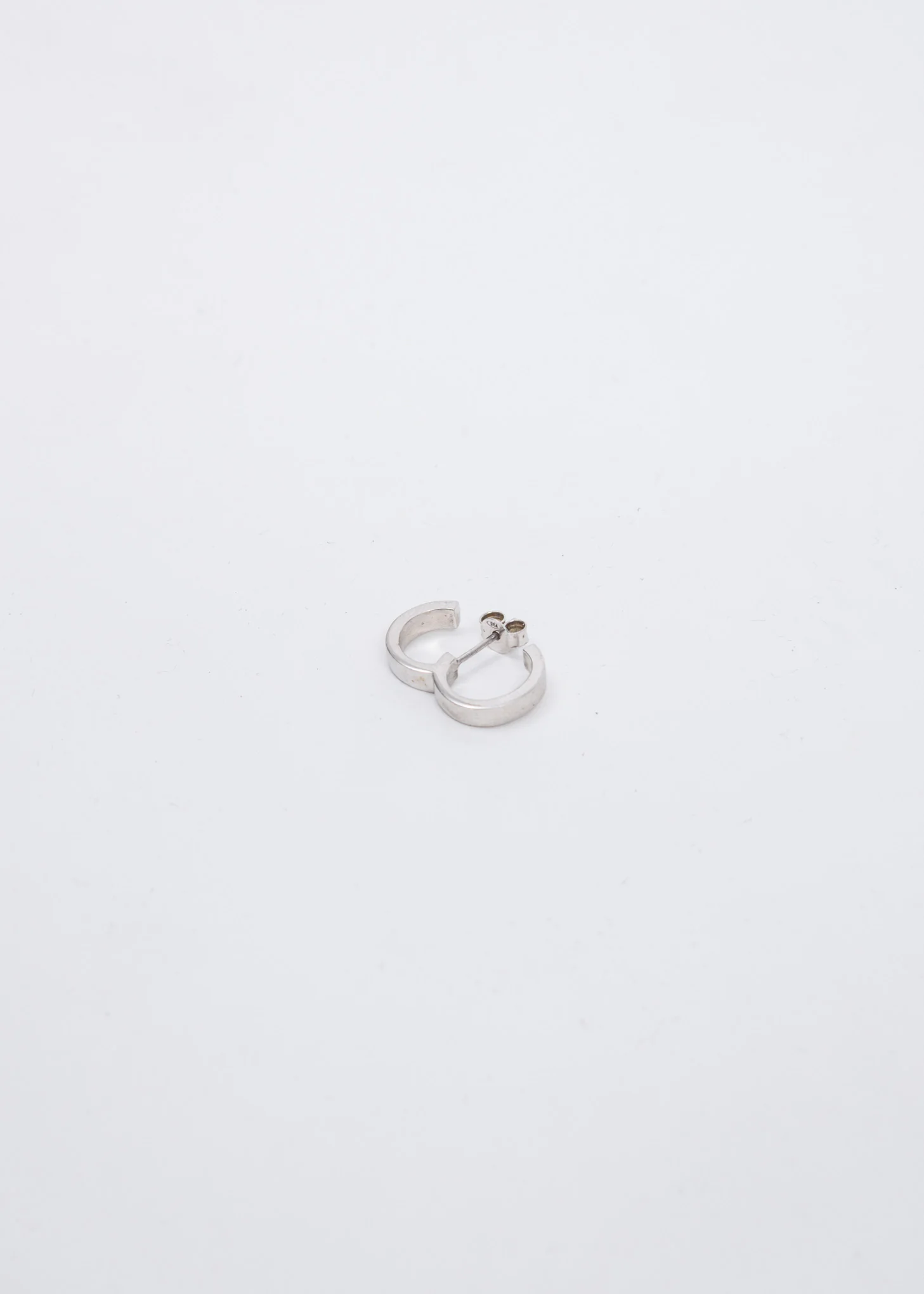 Silver Rodeo Earring