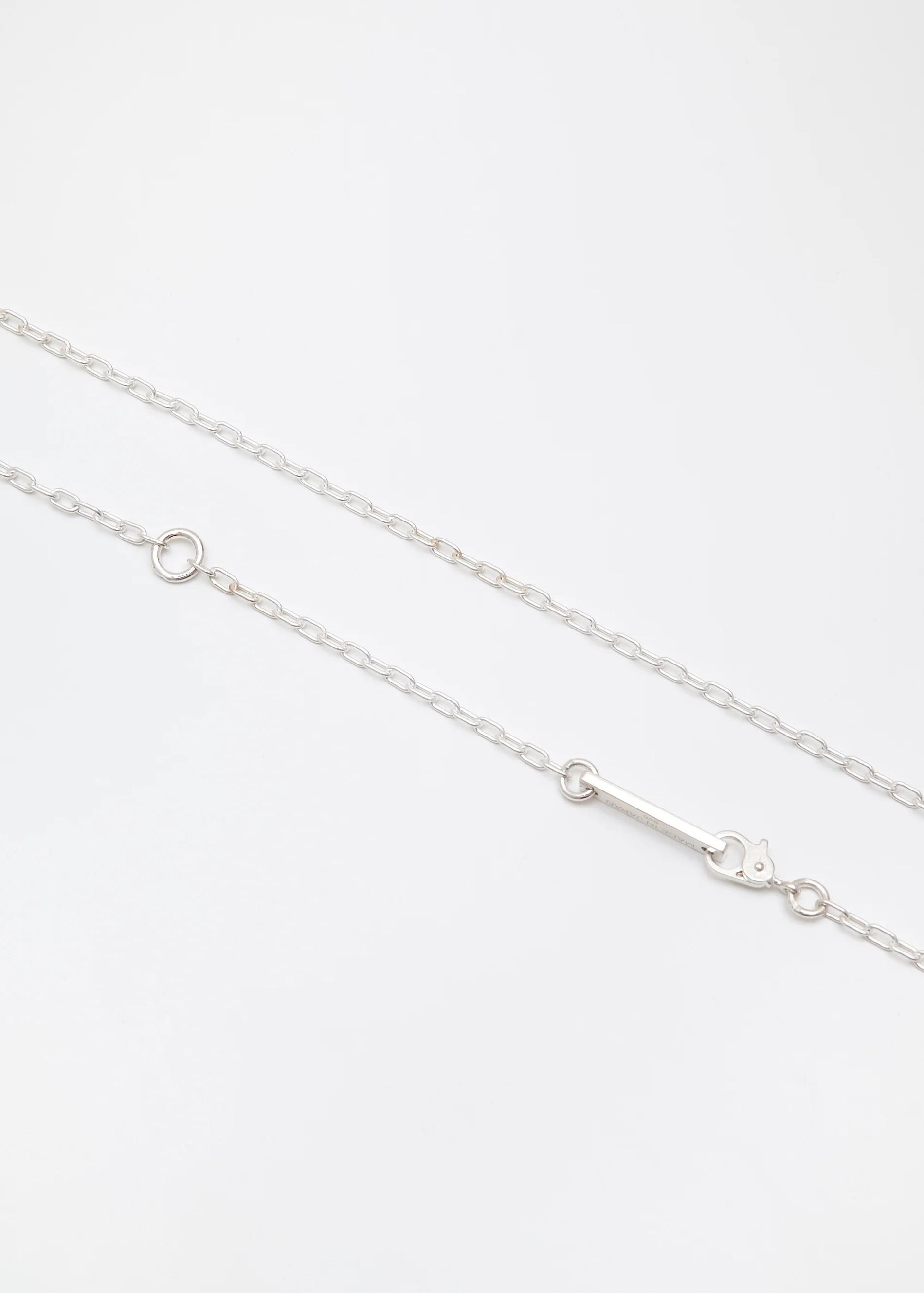 Silver Rose Charm Necklace - Image 3