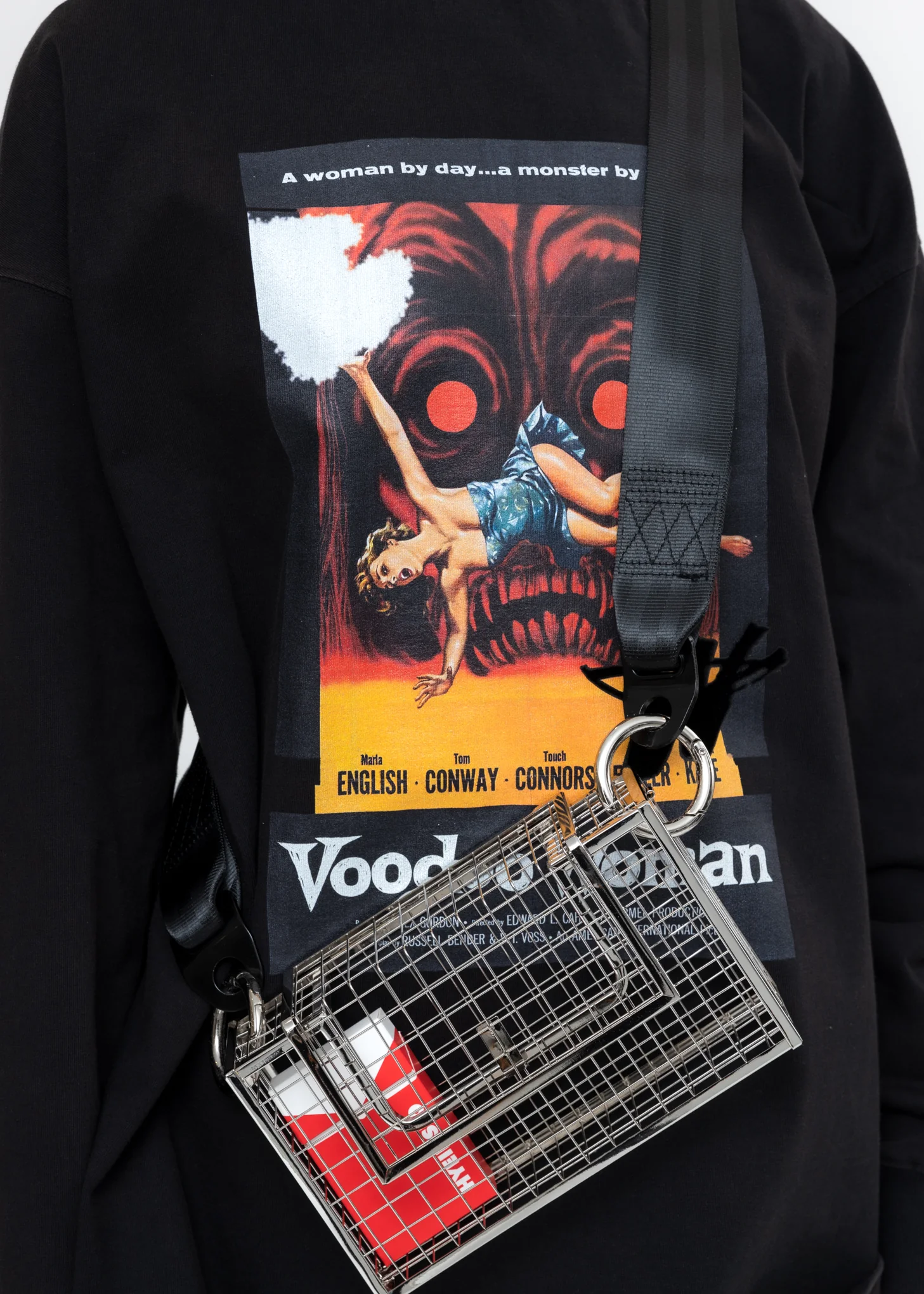 Silver Seatbelt Chapter Bag - Image 2