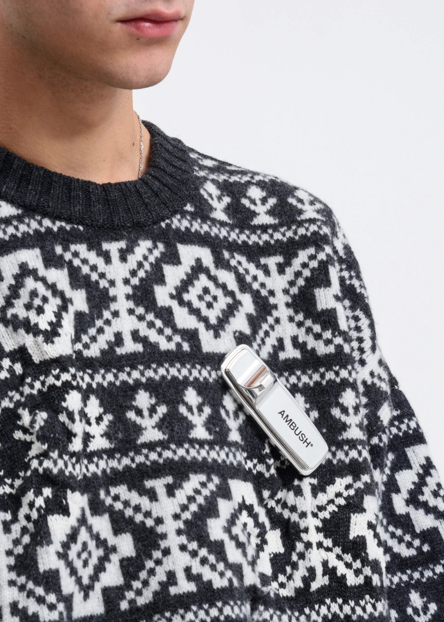 Silver Security Tag Pin - Image 3