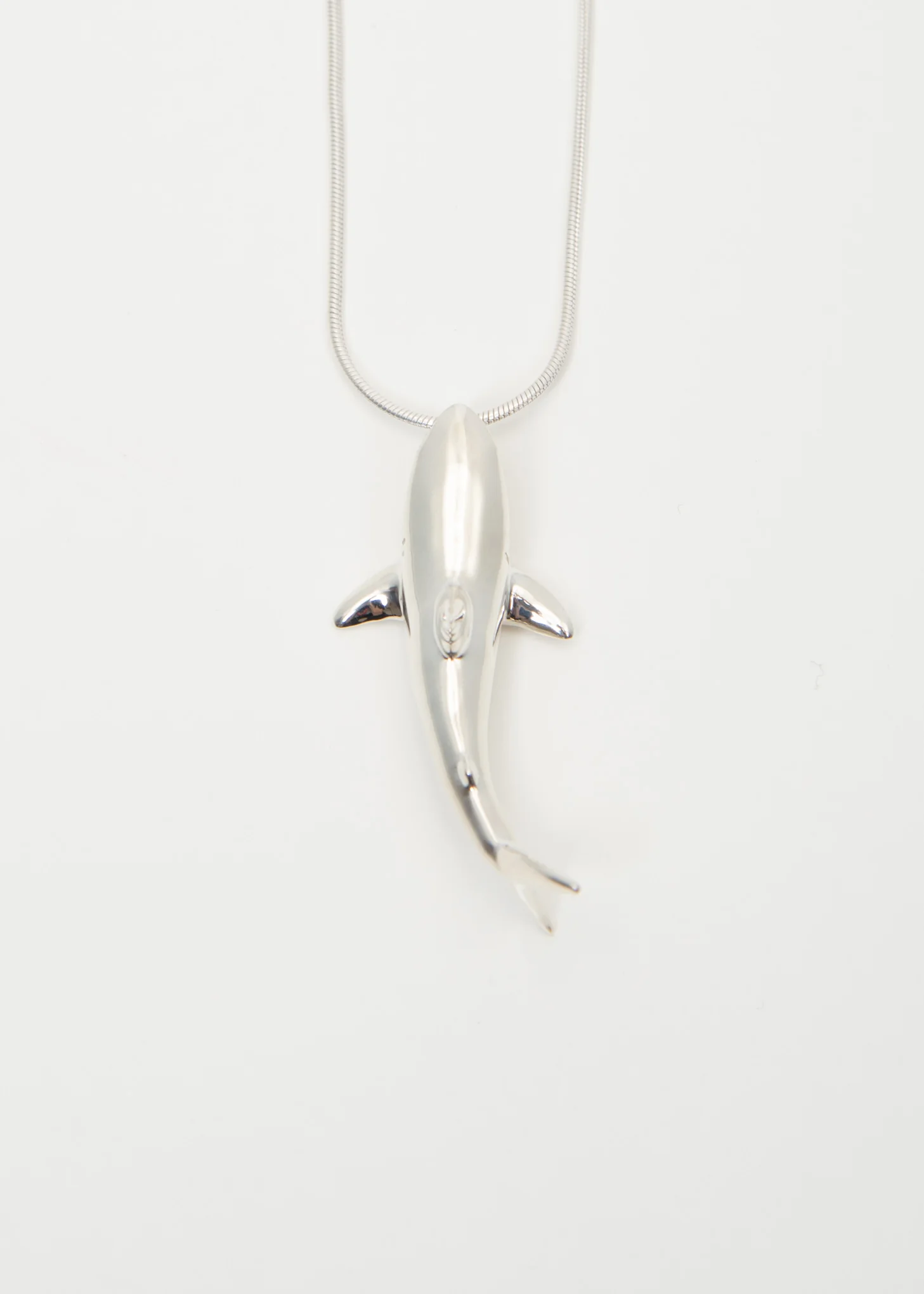 Silver Shark Necklaces