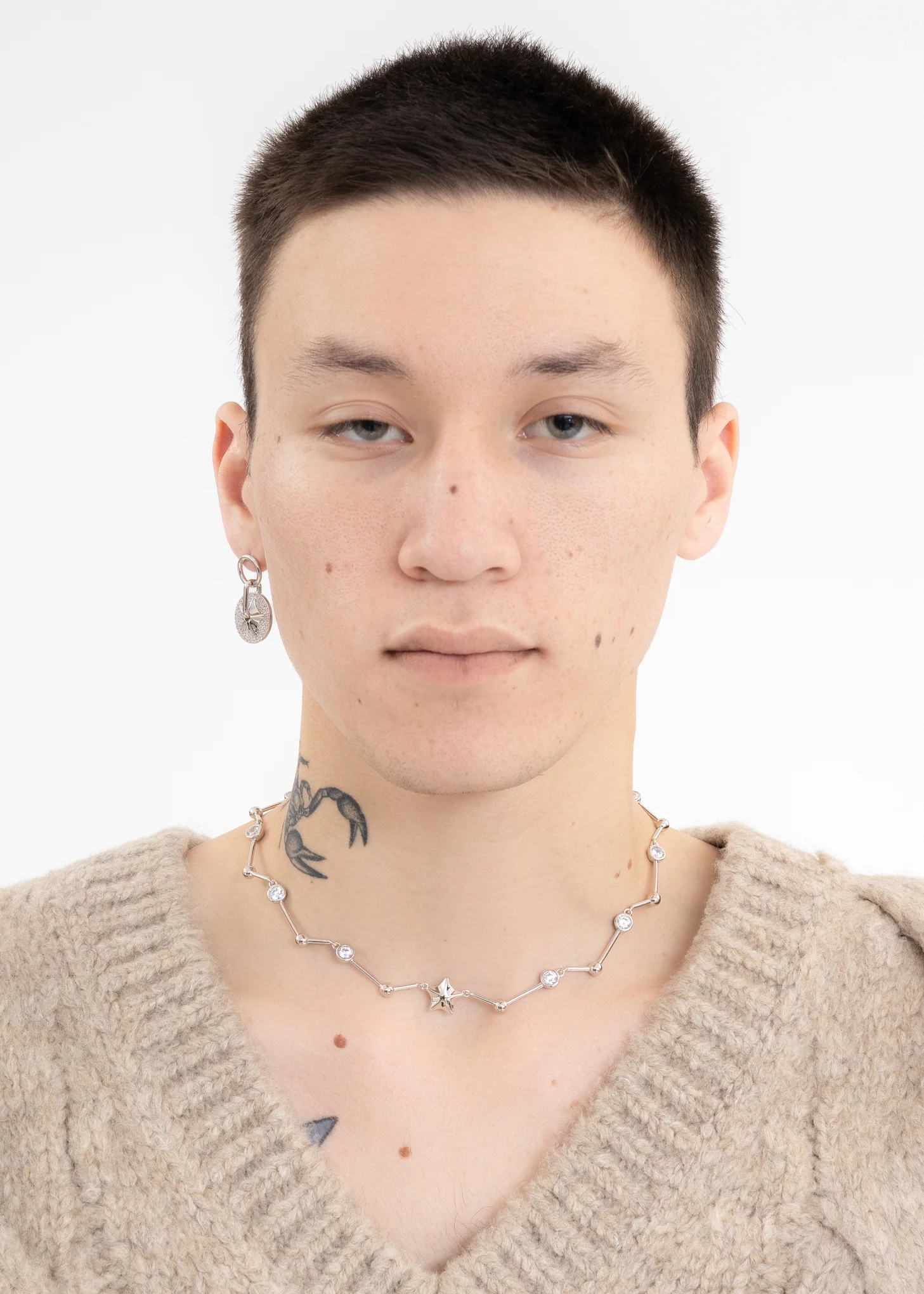 Silver Shooting Stars Necklace - Image 4