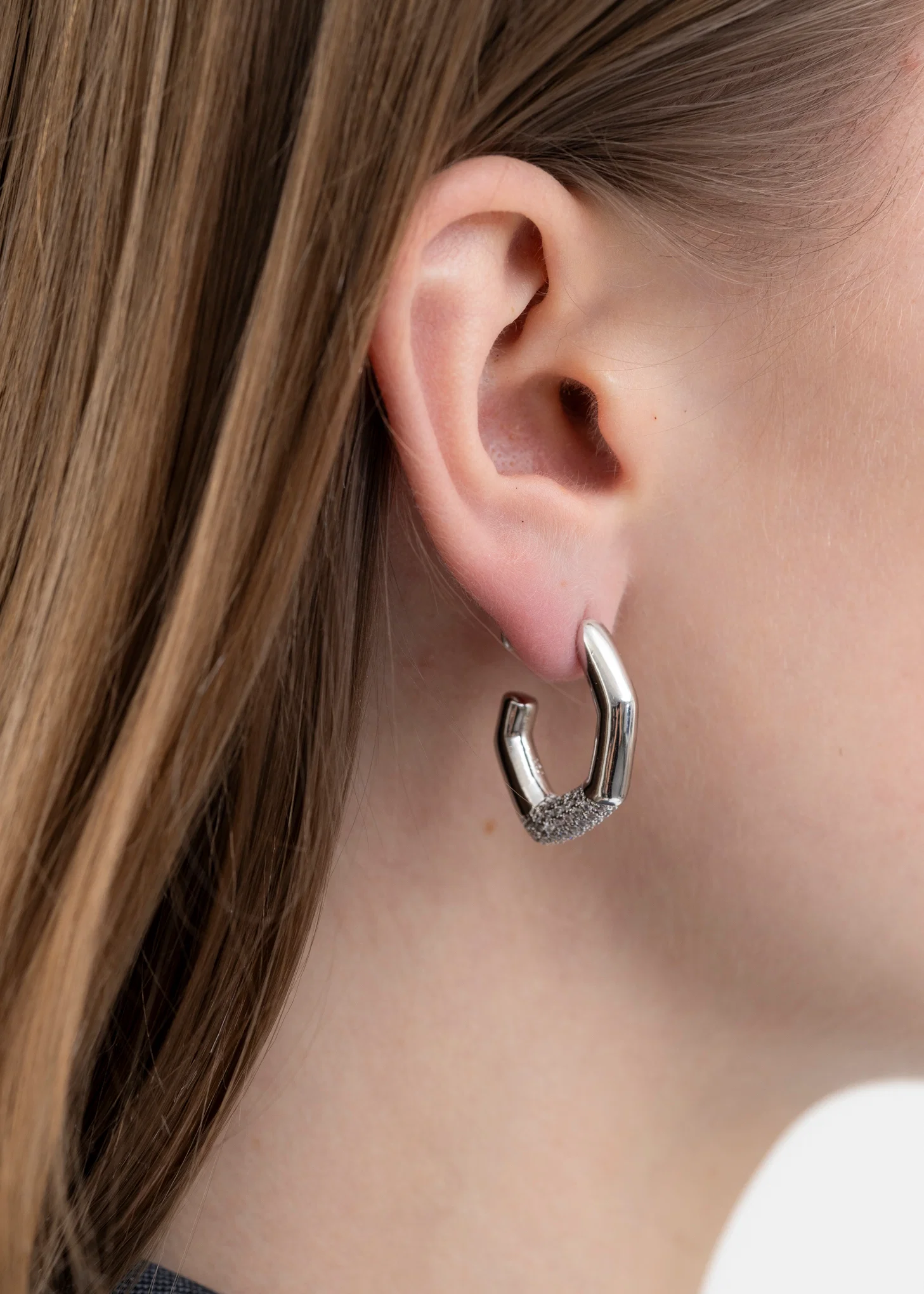 Silver STAR LIGHT Earring - Single - Image 2