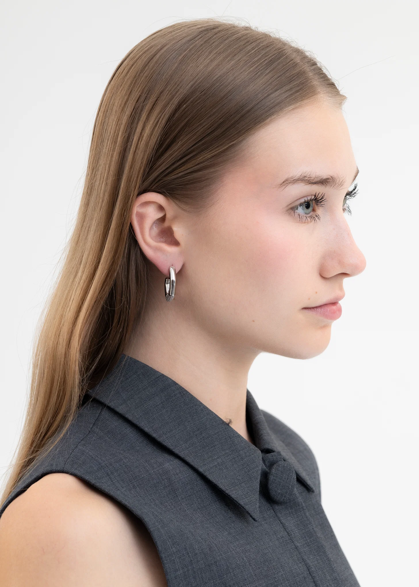 Silver STAR LIGHT Earring - Single - Image 3