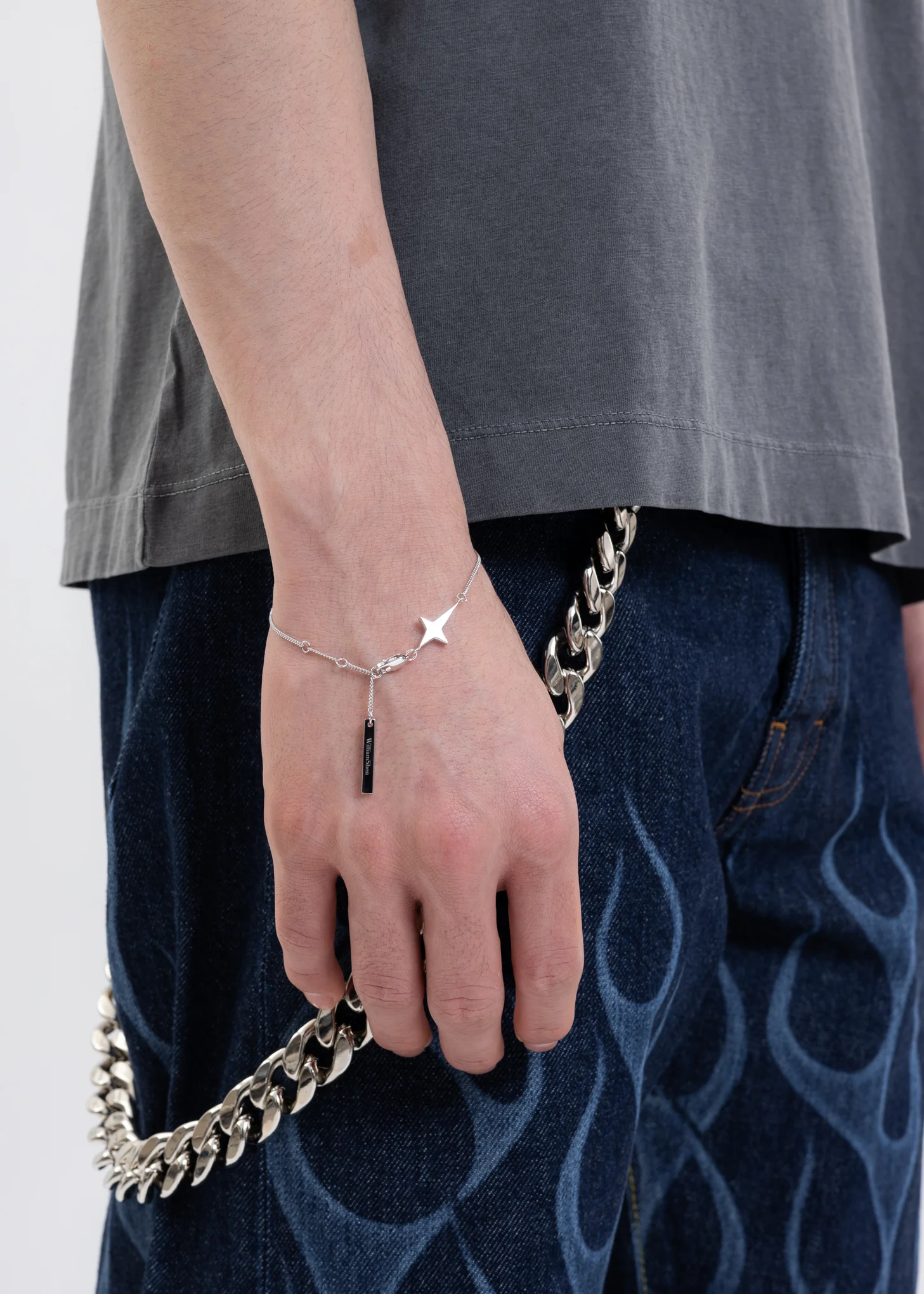 Silver Star Bracelet